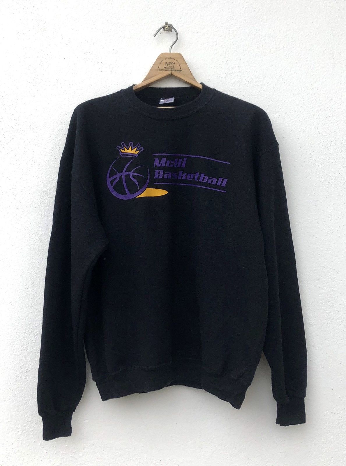 Vintage Vintage CrewNeck McHi Basketball Big Logo Size US M / EU 48-50 / 2 - 1 Thumbnail