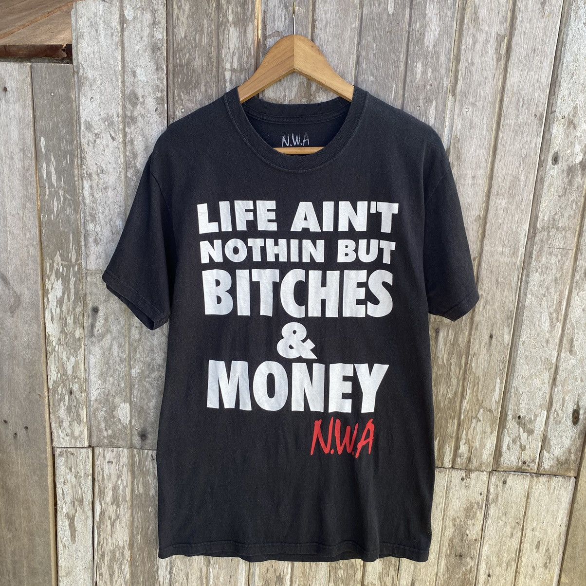 Rap Tees Thrashed Faded N.W.A Ruthless Records ERD GRUNGE OG TEE Size US M / EU 48-50 / 2 - 1 Thumbnail