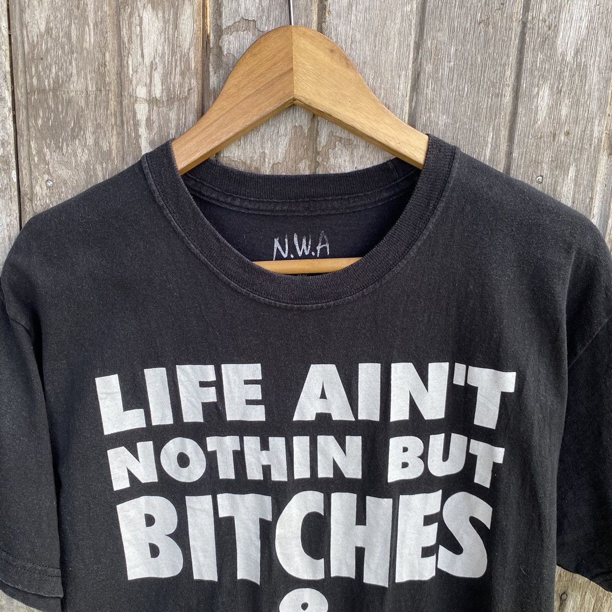 Rap Tees Thrashed Faded N.W.A Ruthless Records ERD GRUNGE OG TEE Size US M / EU 48-50 / 2 - 2 Thumbnail