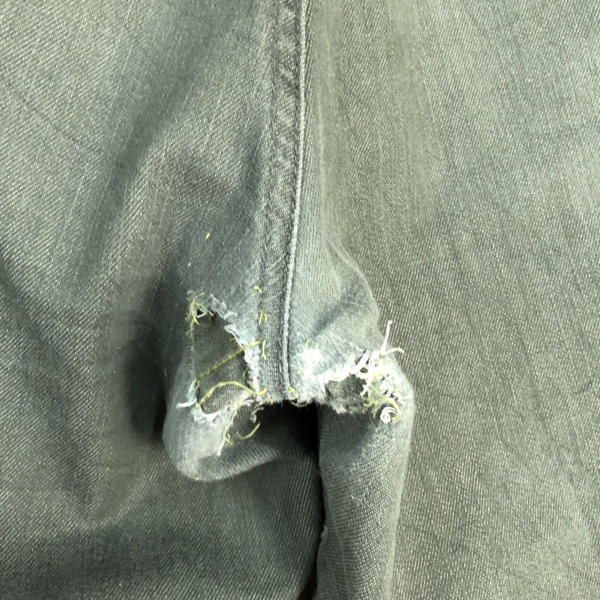 Japanese Brand Ts Design Green Multipocket faded Cargo Pants #c835 Size US 36 / EU 52 - 12 Thumbnail
