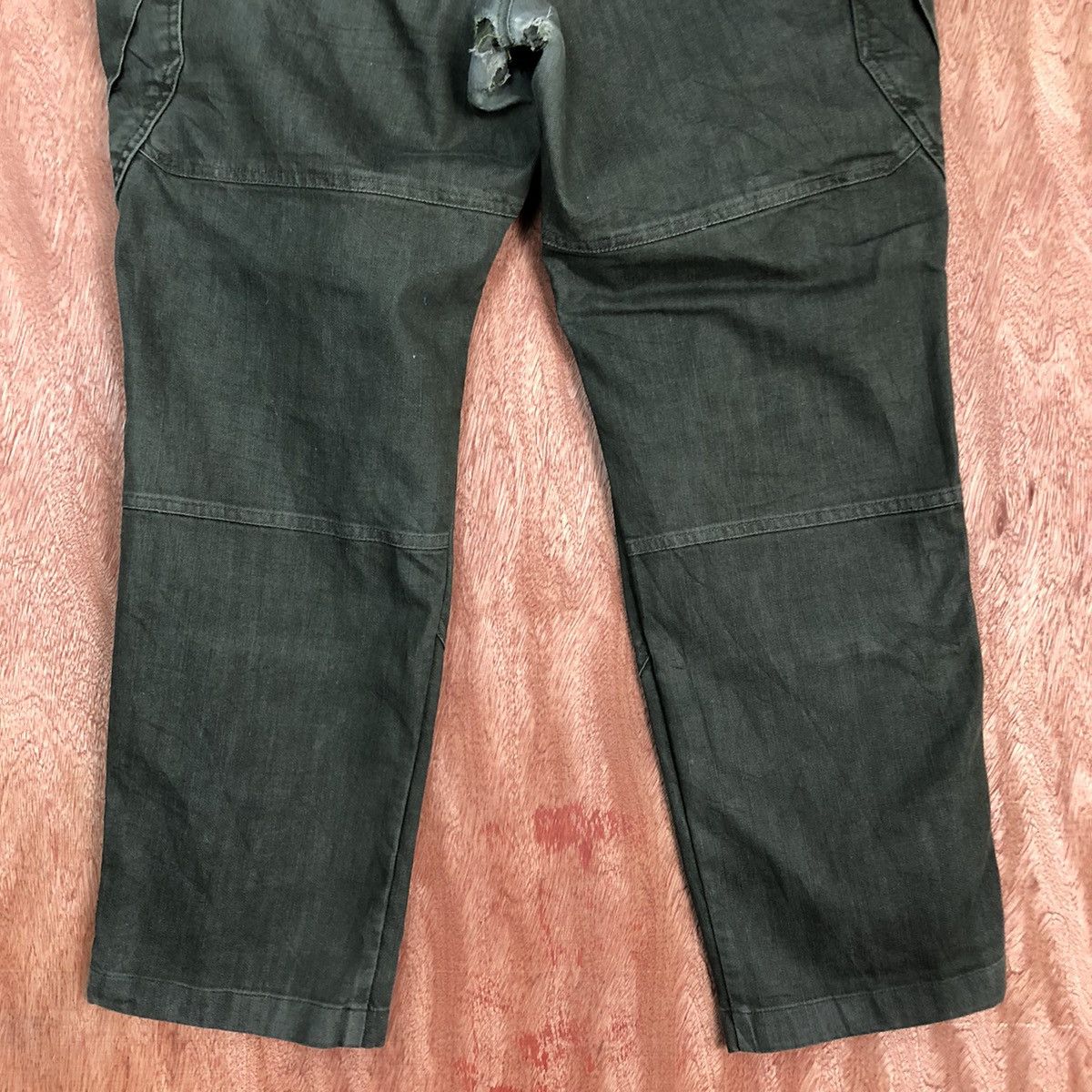 Japanese Brand Ts Design Green Multipocket faded Cargo Pants #c835 Size US 36 / EU 52 - 11 Thumbnail