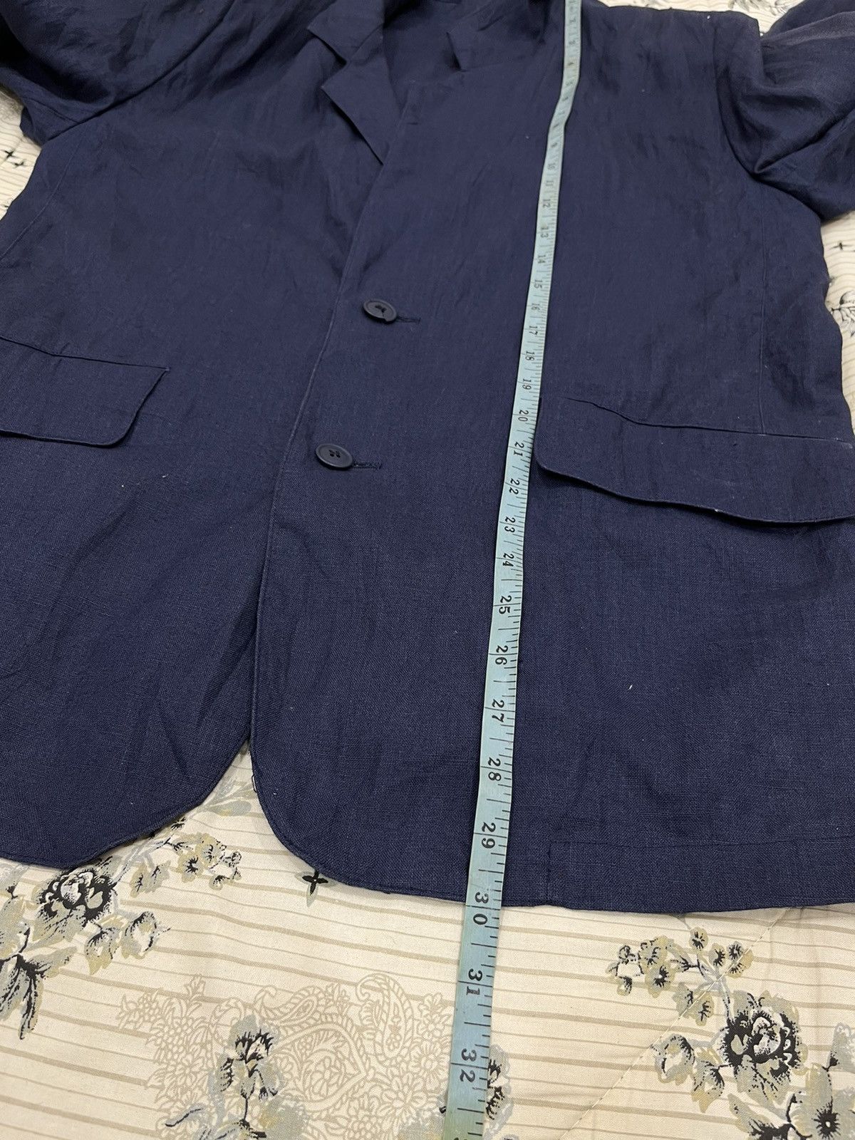 Issey Miyake U. VINTAGE ISSEY MIYAKE LINEN BLAZER Size 36S - 14 Thumbnail