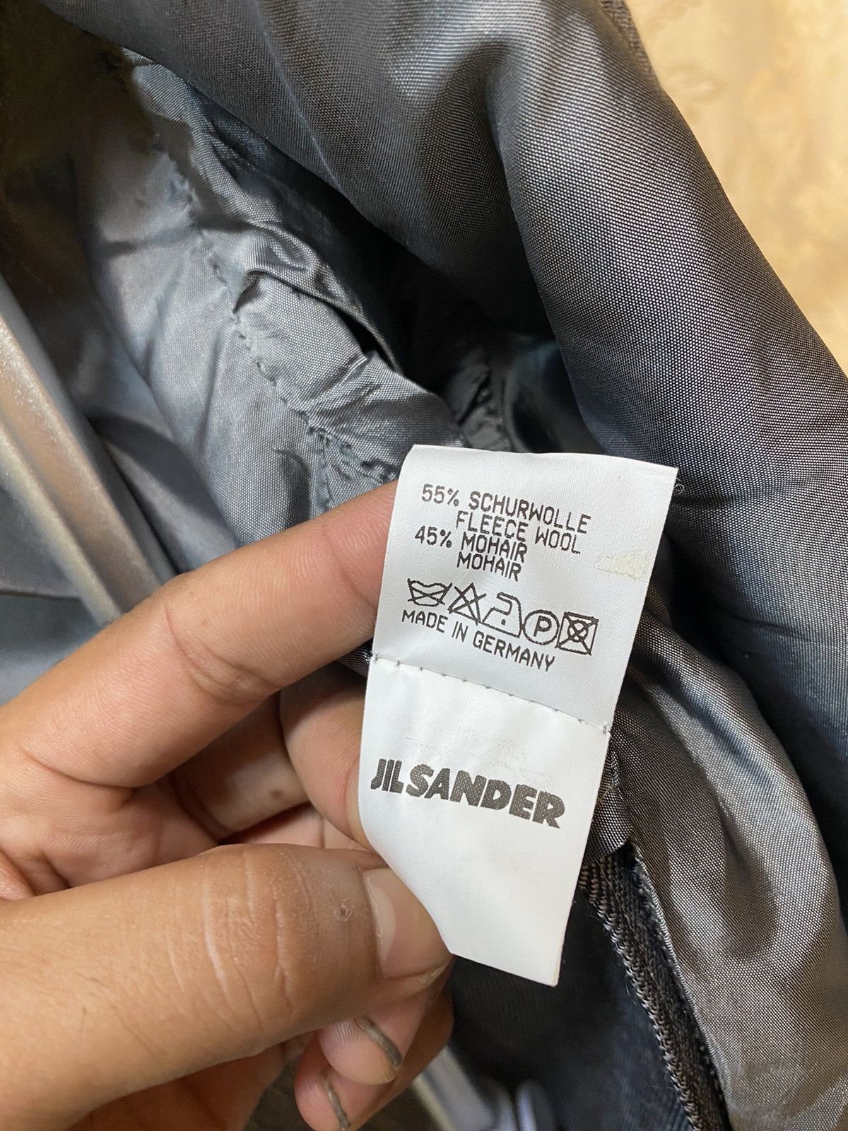 Designer × Jil Sander Jil Sander Slim Fit Jacket Made Germany Small Size Size US S / EU 44-46 / 1 - 18 Thumbnail