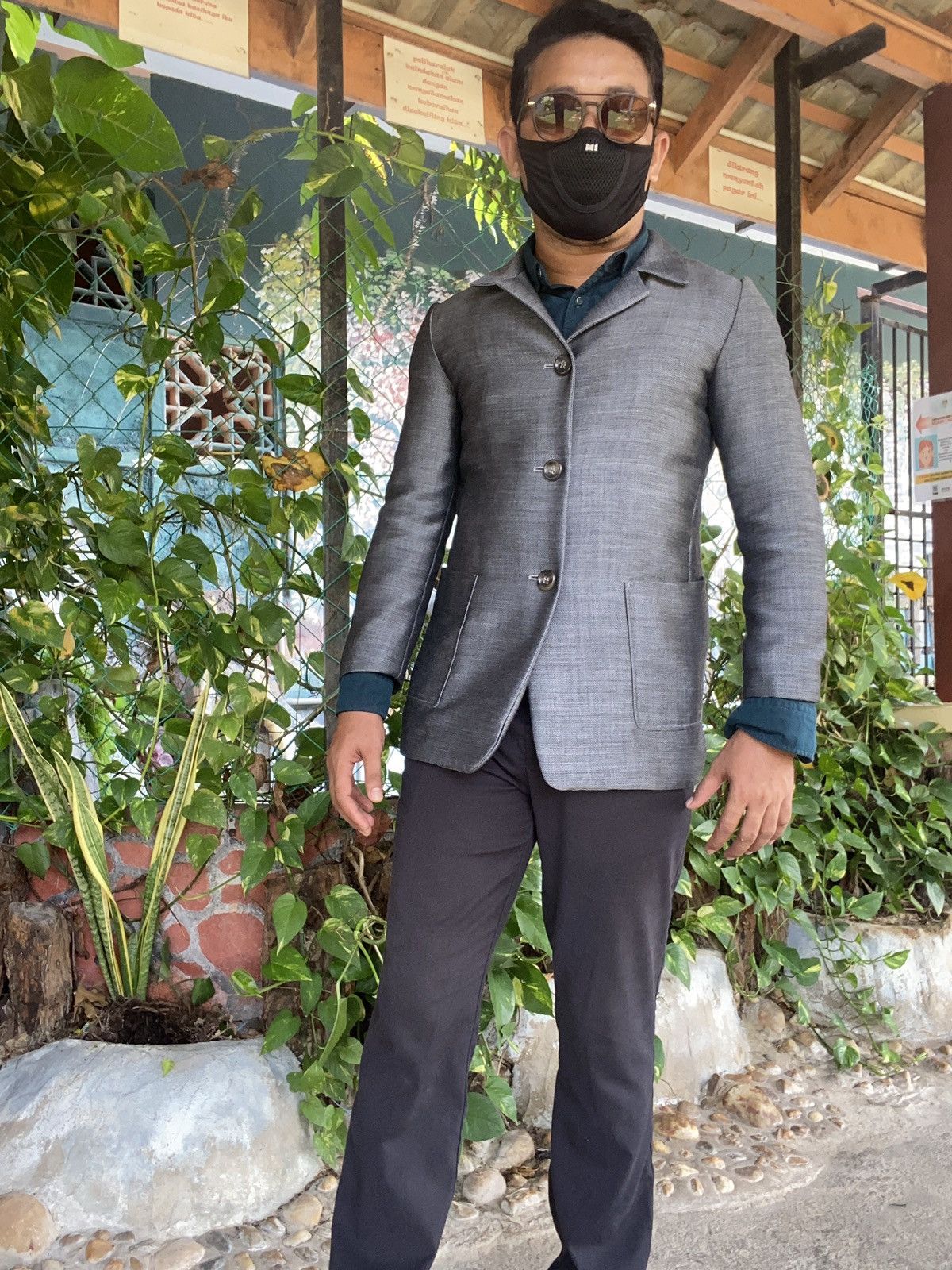 Designer × Jil Sander Jil Sander Slim Fit Jacket Made Germany Small Size Size US S / EU 44-46 / 1 - 5 Thumbnail
