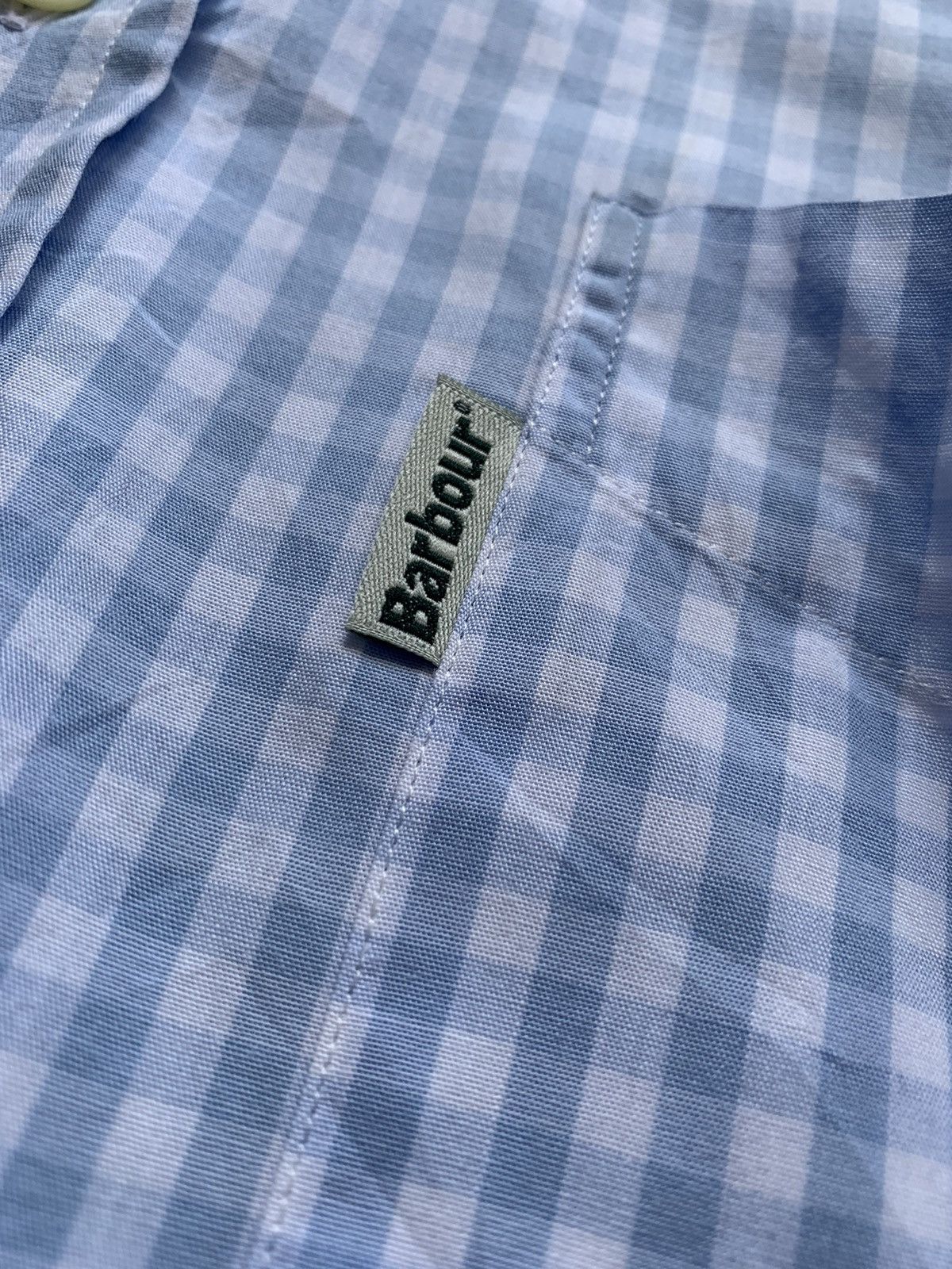 Barbour Barbour Checkered Button Up Oversized Shirt Size US XL / EU 56 / 4 - 4 Thumbnail
