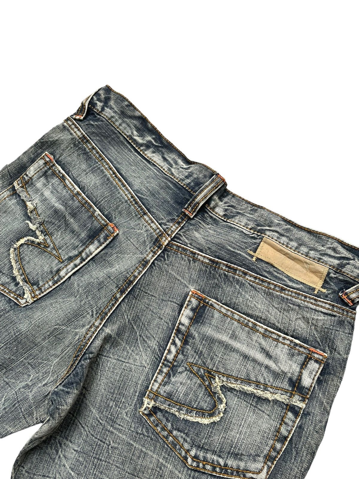 Japanese Brand Japanese Semantic Design Distresed Denim Size US 34 / EU 50 - 7 Thumbnail