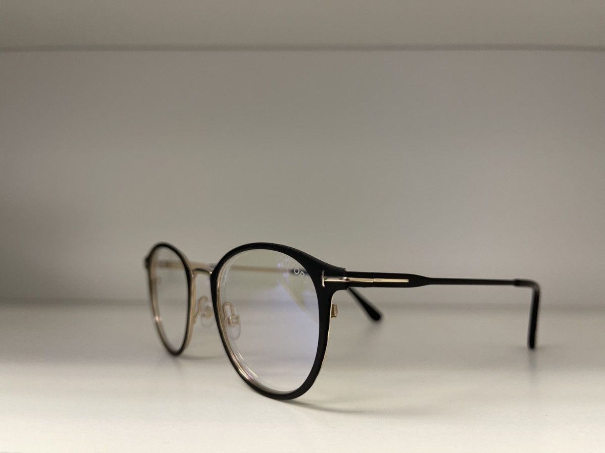 Tom Ford × Vintage NEW Tom Ford TF5528 Round Vintage Style Glasses Eyeglass Size ONE SIZE - 2 Thumbnail