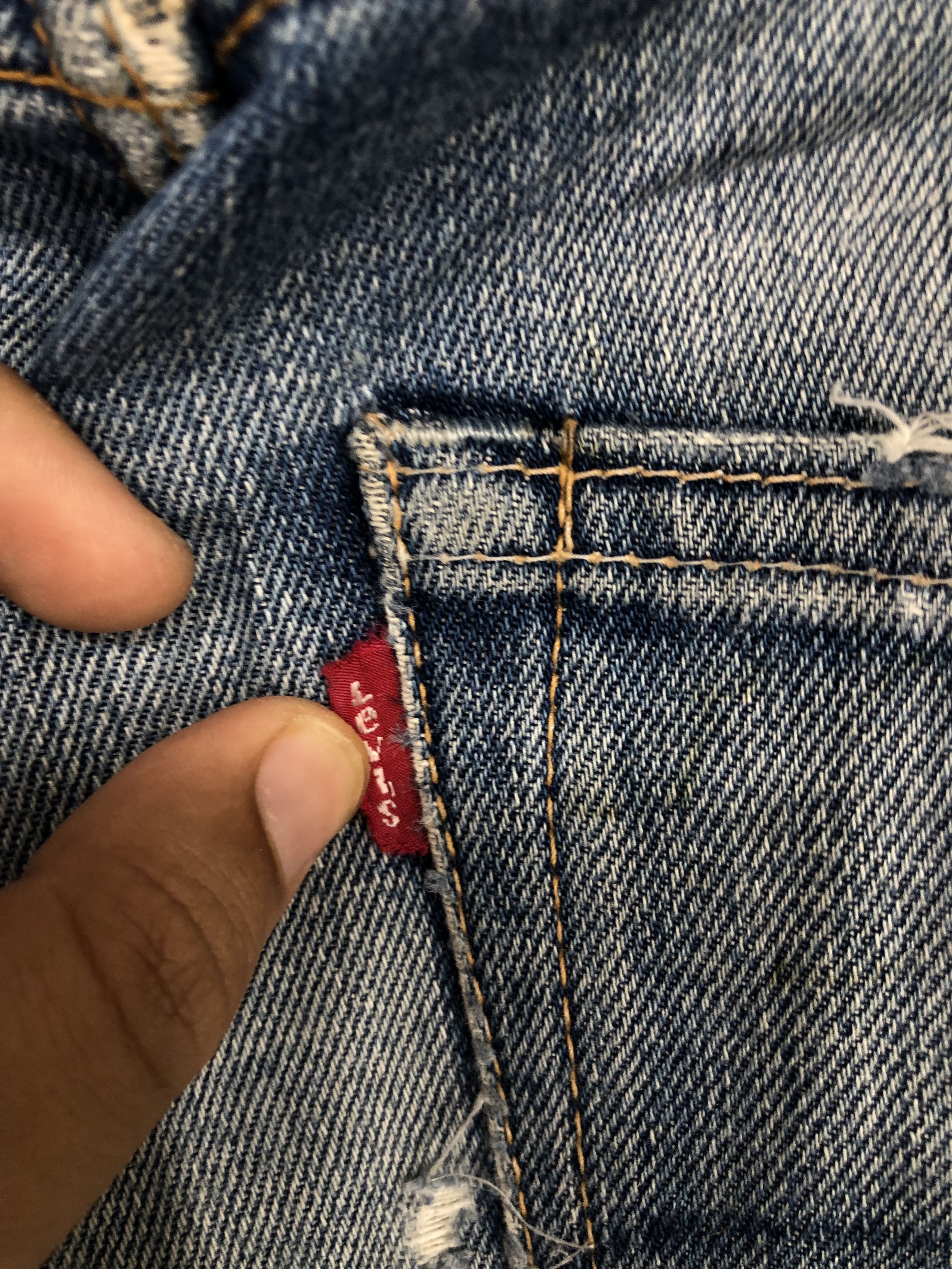 Levi's Vintage Clothing Vintage Levis 502 Distressed Jeans 30x32 Size US 30 / EU 46 - 10 Thumbnail