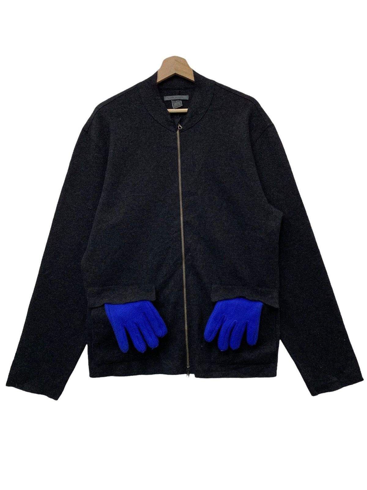 John Varvatos 🔥JOHN VARVATOS WOOL MENS ZIPPER JACKET Size US L / EU 52-54 / 3 - 1 Thumbnail
