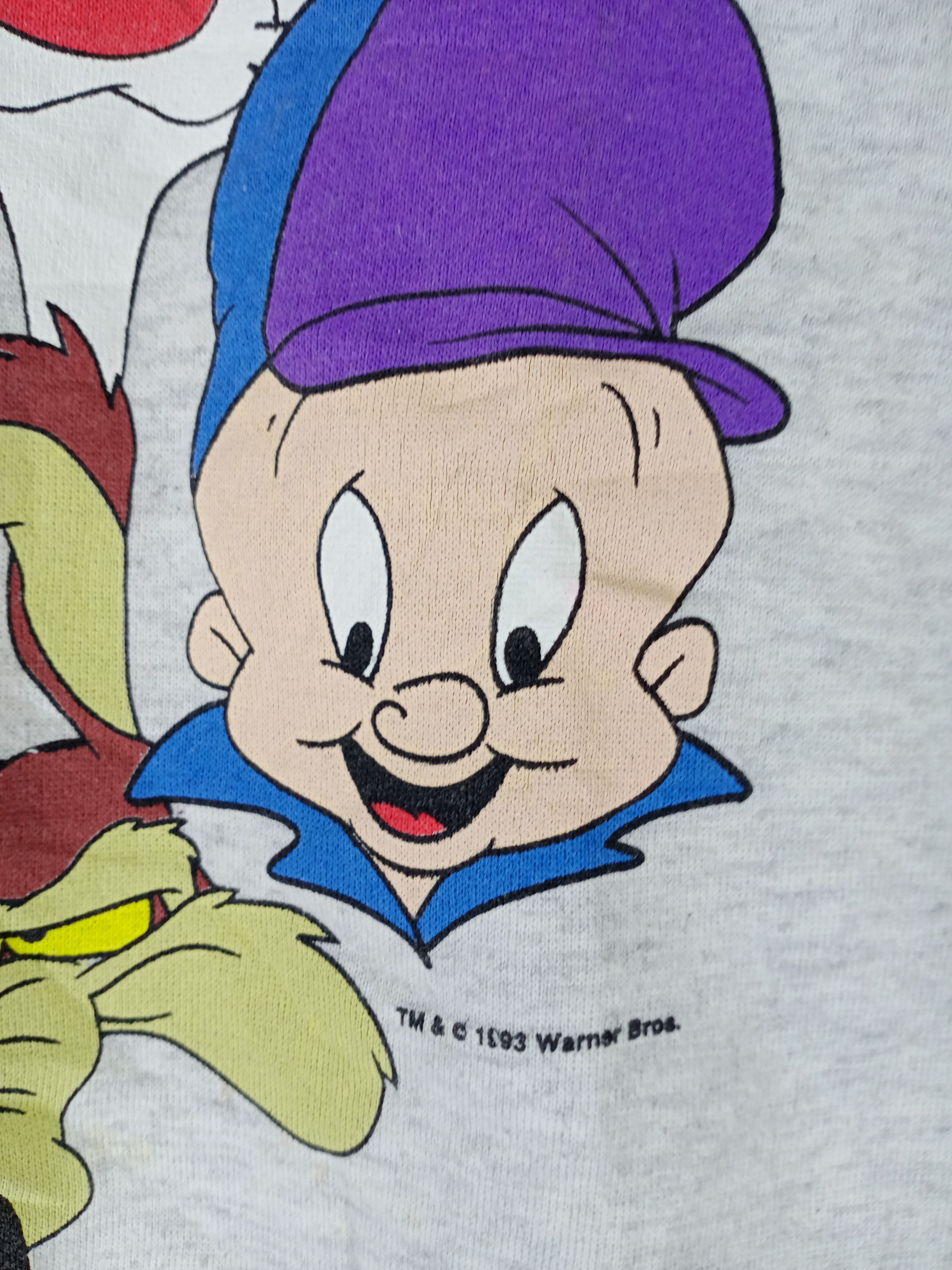 Cartoon Network Rare Vintage 1993 Nutmeg Mills X Warner Bros Sweatshirt Size US M / EU 48-50 / 2 - 3 Thumbnail