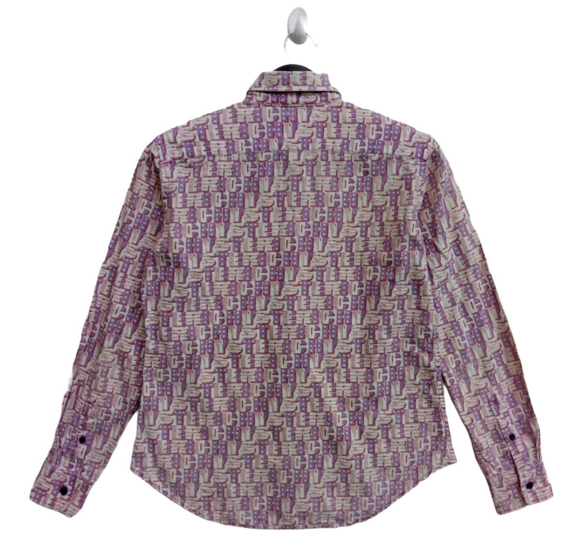 Hysteric Glamour × Japanese Brand × Vintage Vintage HYSTERIC GLAMOUR Fullprint button down Japan shirt Size S / US 4 / IT 40 - 2 Thumbnail