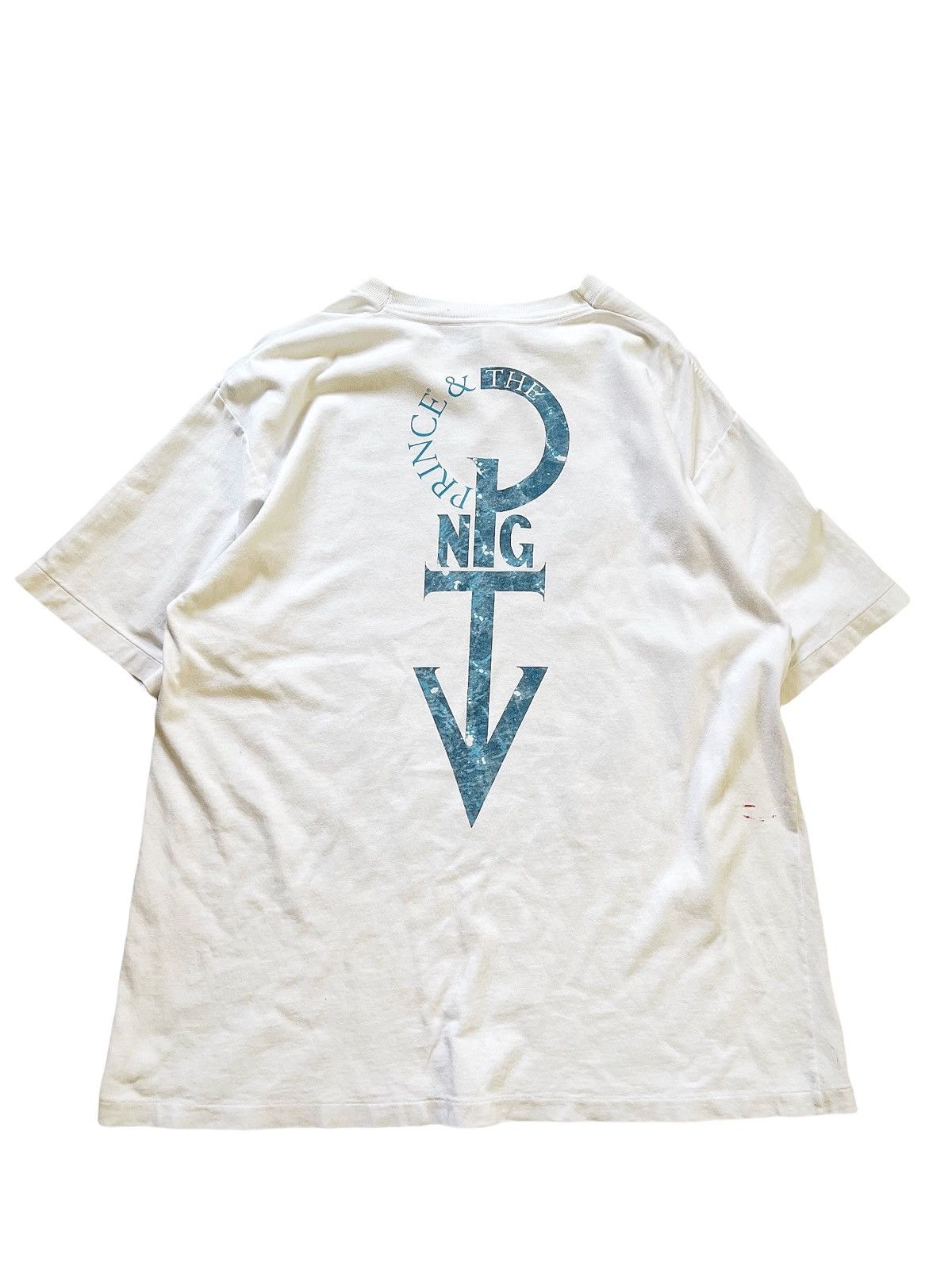 Vintage 1992 The Love Symbol Prince New Generation Shirt Size US XL / EU 56 / 4 - 2 Thumbnail