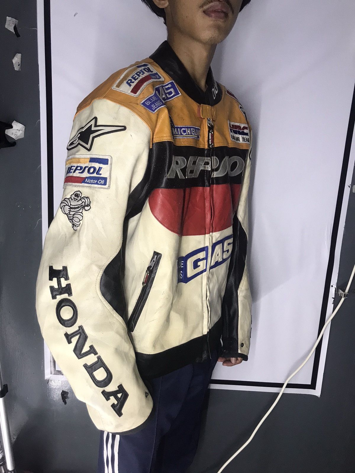Honda × Sports Specialties Honda repsol racing zipper jacket with patches by Duhan Size US L / EU 52-54 / 3 - 9 Thumbnail