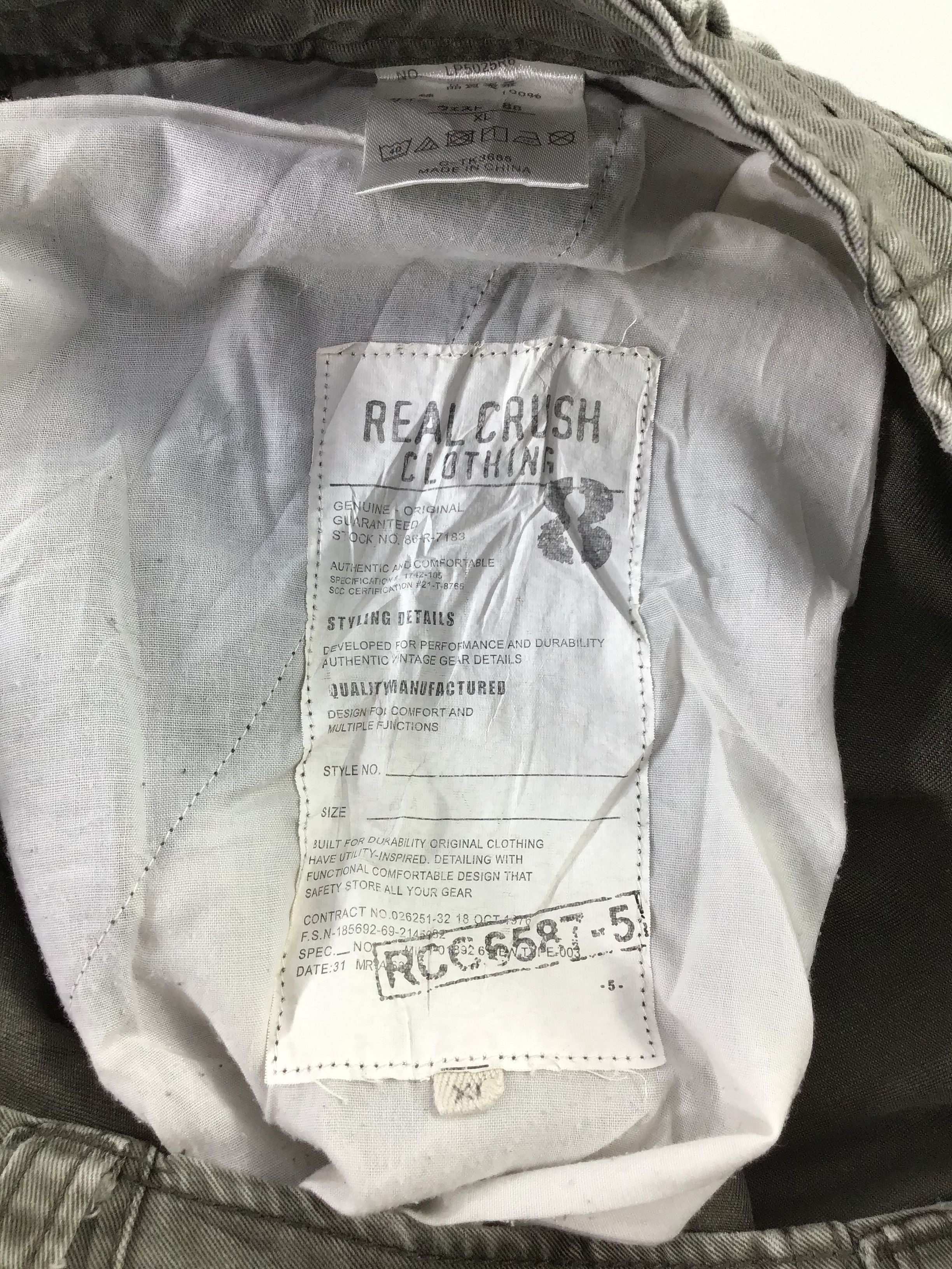 Real Crush Cargo Pant-J112