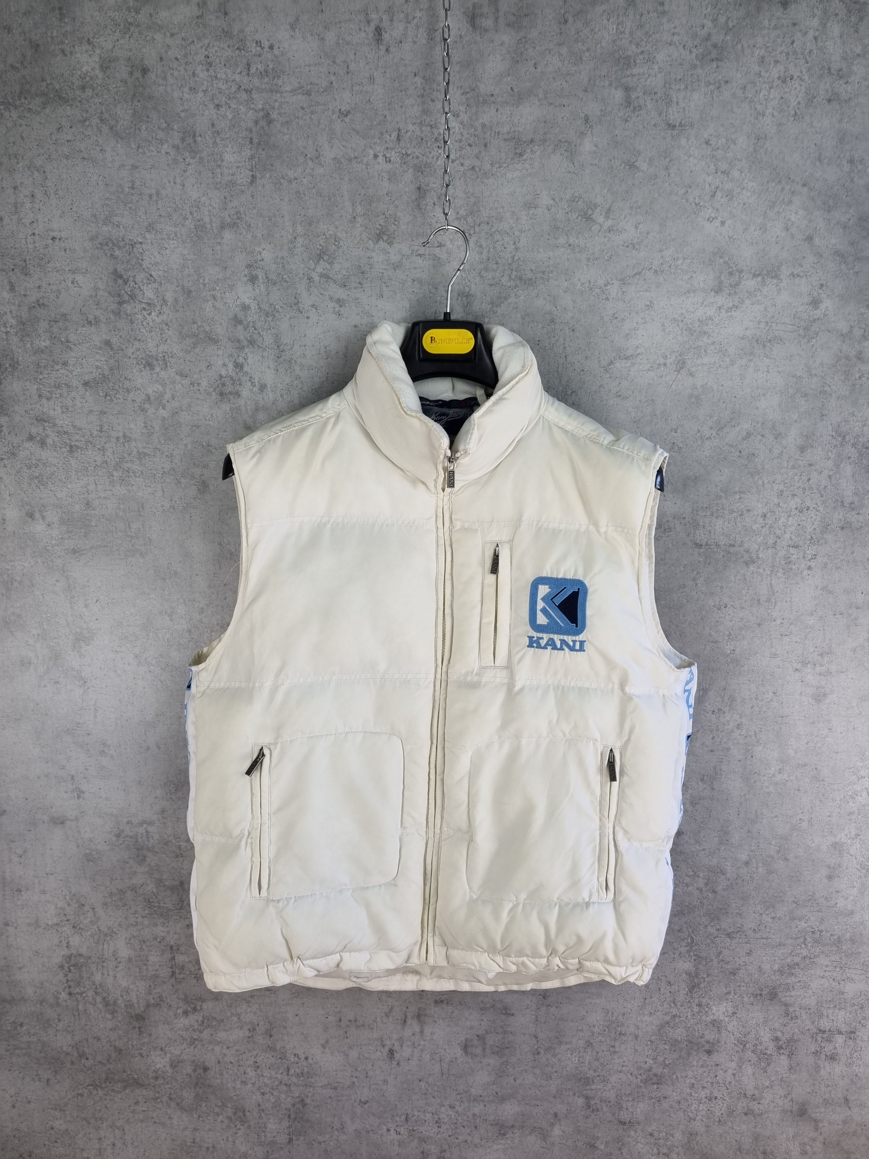 Karl Kani × Vintage Vintage Karl Kani Big Logo Puffer Vest Size US L / EU 52-54 / 3 - 2 Thumbnail