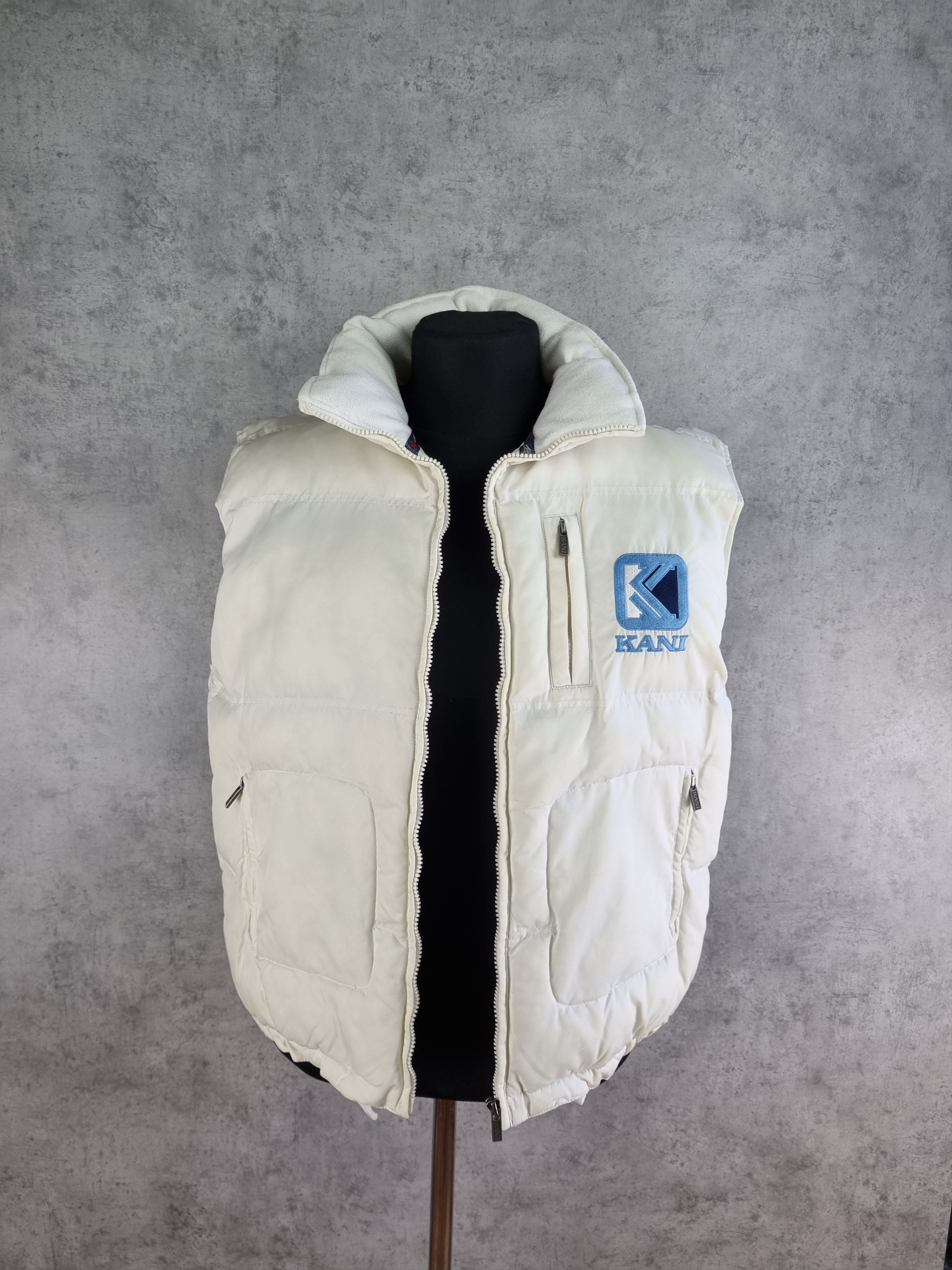 Karl Kani × Vintage Vintage Karl Kani Big Logo Puffer Vest Size US L / EU 52-54 / 3 - 5 Thumbnail