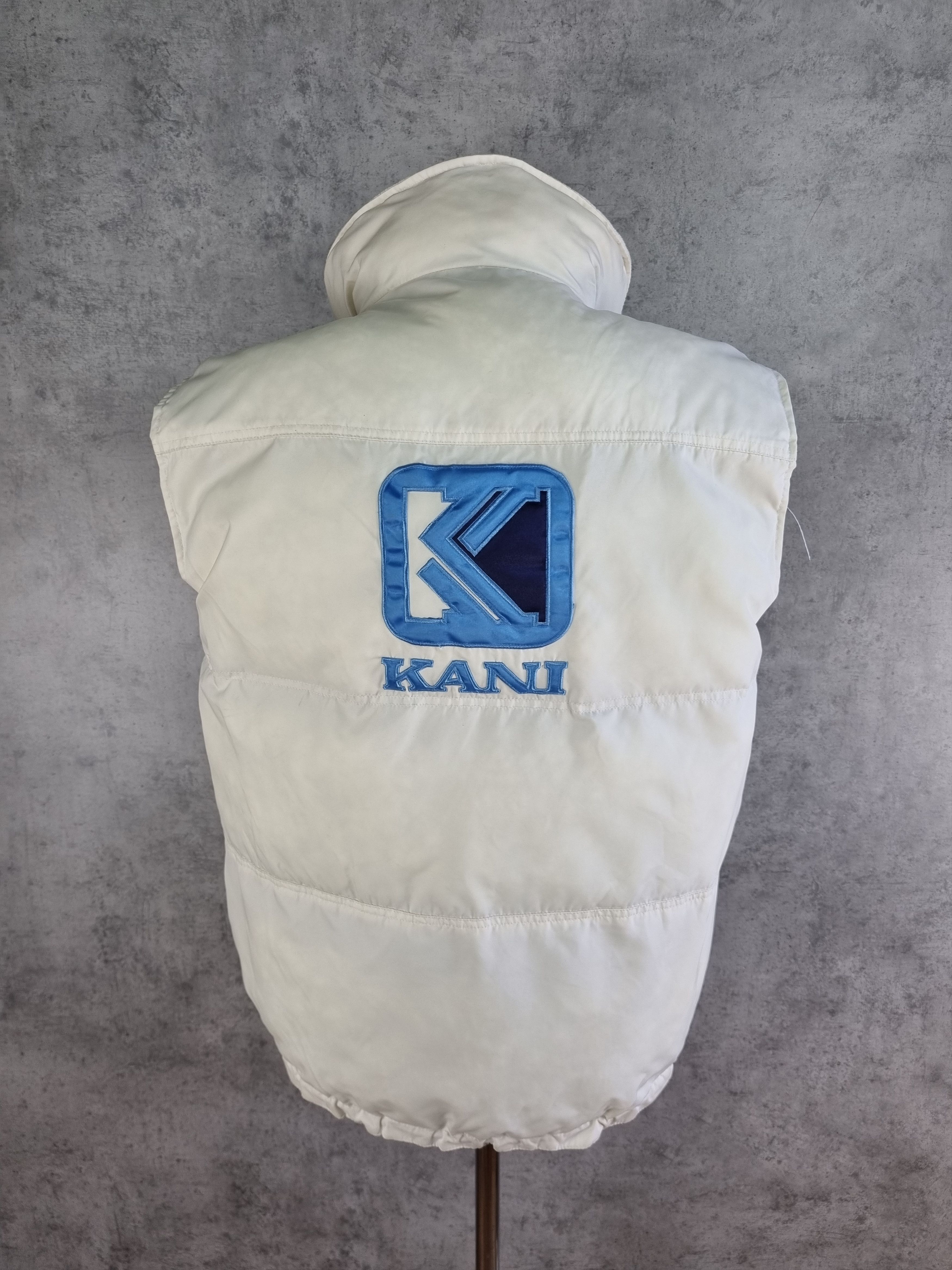 Karl Kani × Vintage Vintage Karl Kani Big Logo Puffer Vest Size US L / EU 52-54 / 3 - 12 Thumbnail