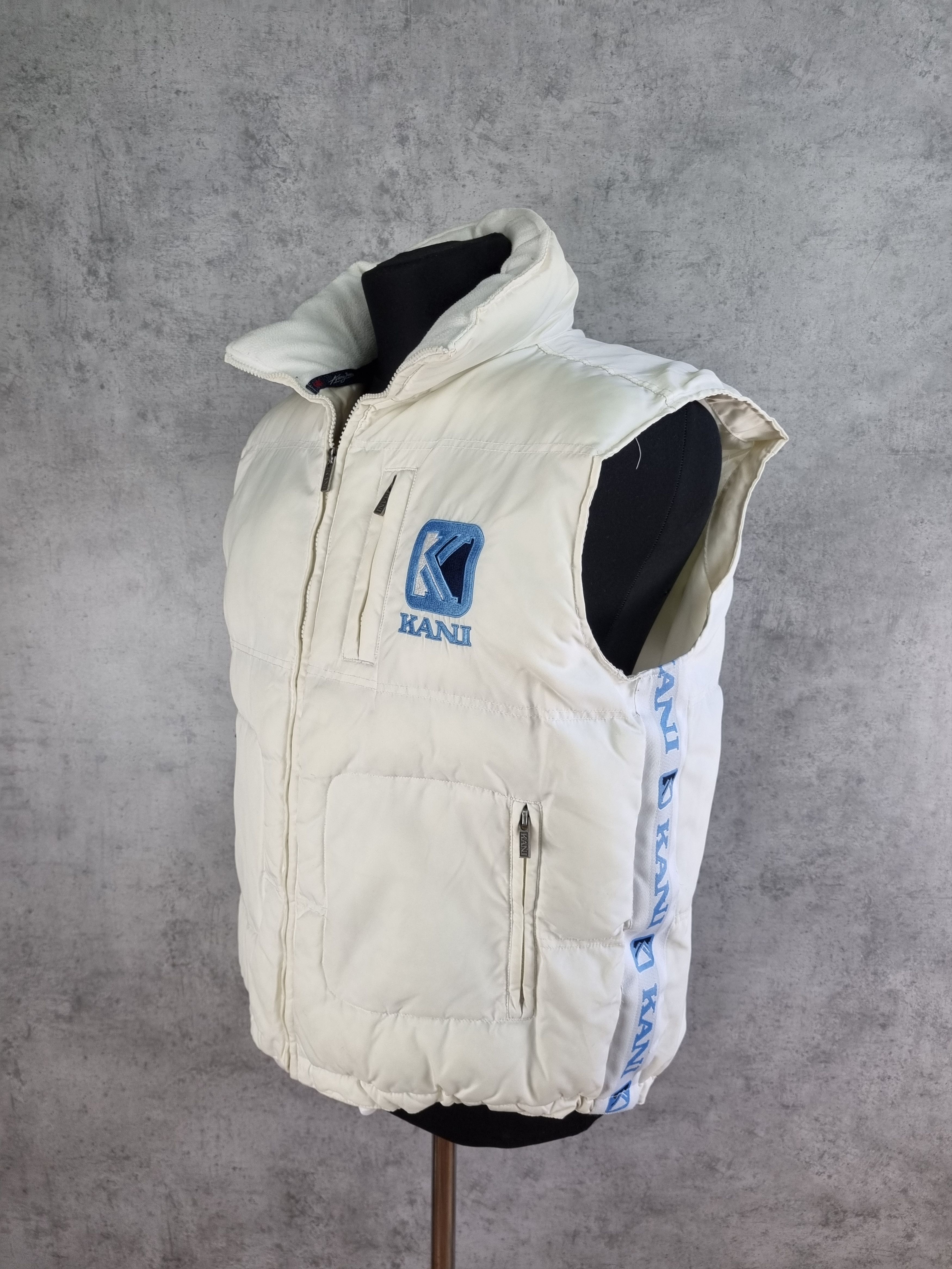 Karl Kani × Vintage Vintage Karl Kani Big Logo Puffer Vest Size US L / EU 52-54 / 3 - 3 Thumbnail