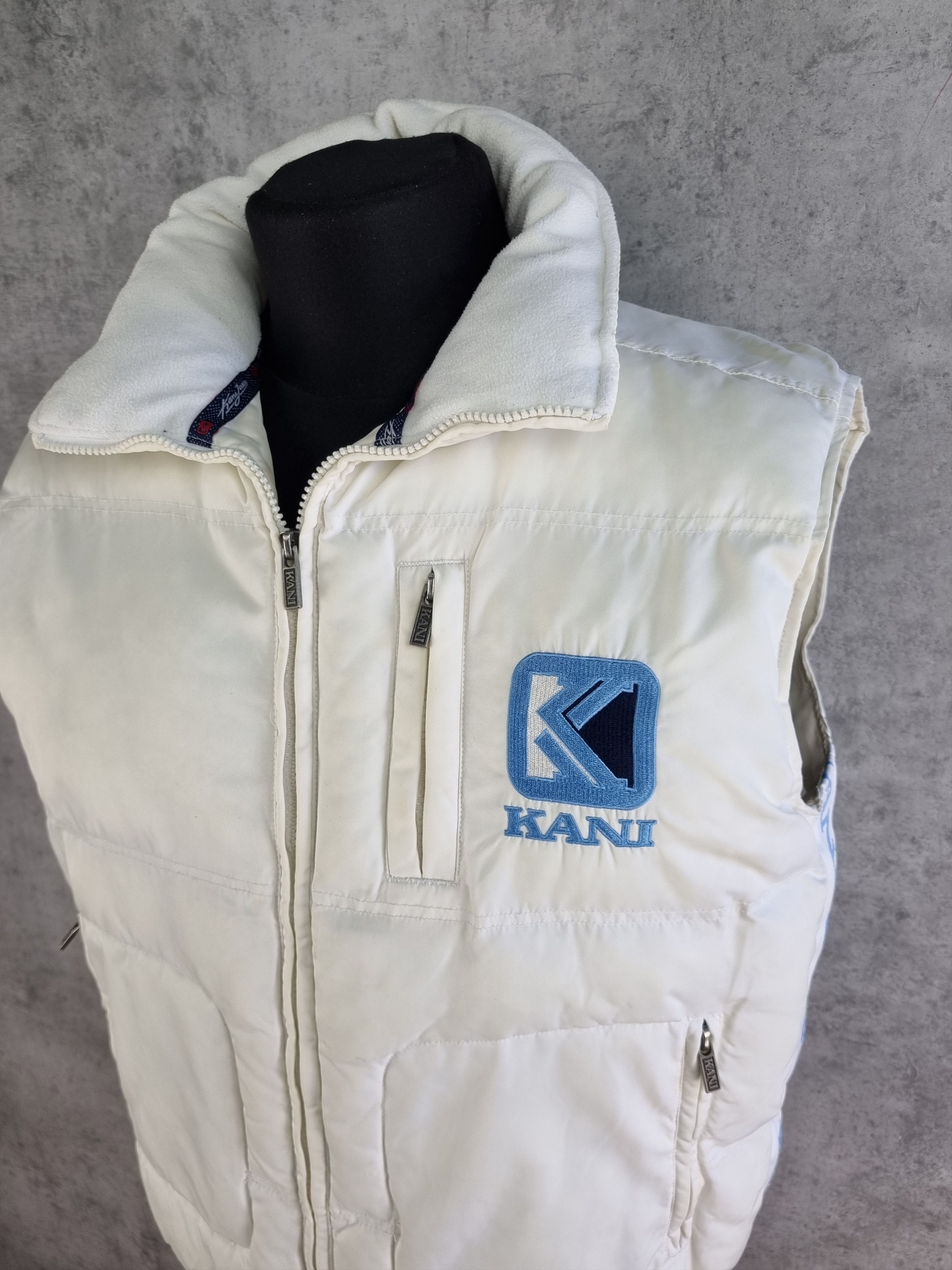 Karl Kani × Vintage Vintage Karl Kani Big Logo Puffer Vest Size US L / EU 52-54 / 3 - 8 Thumbnail