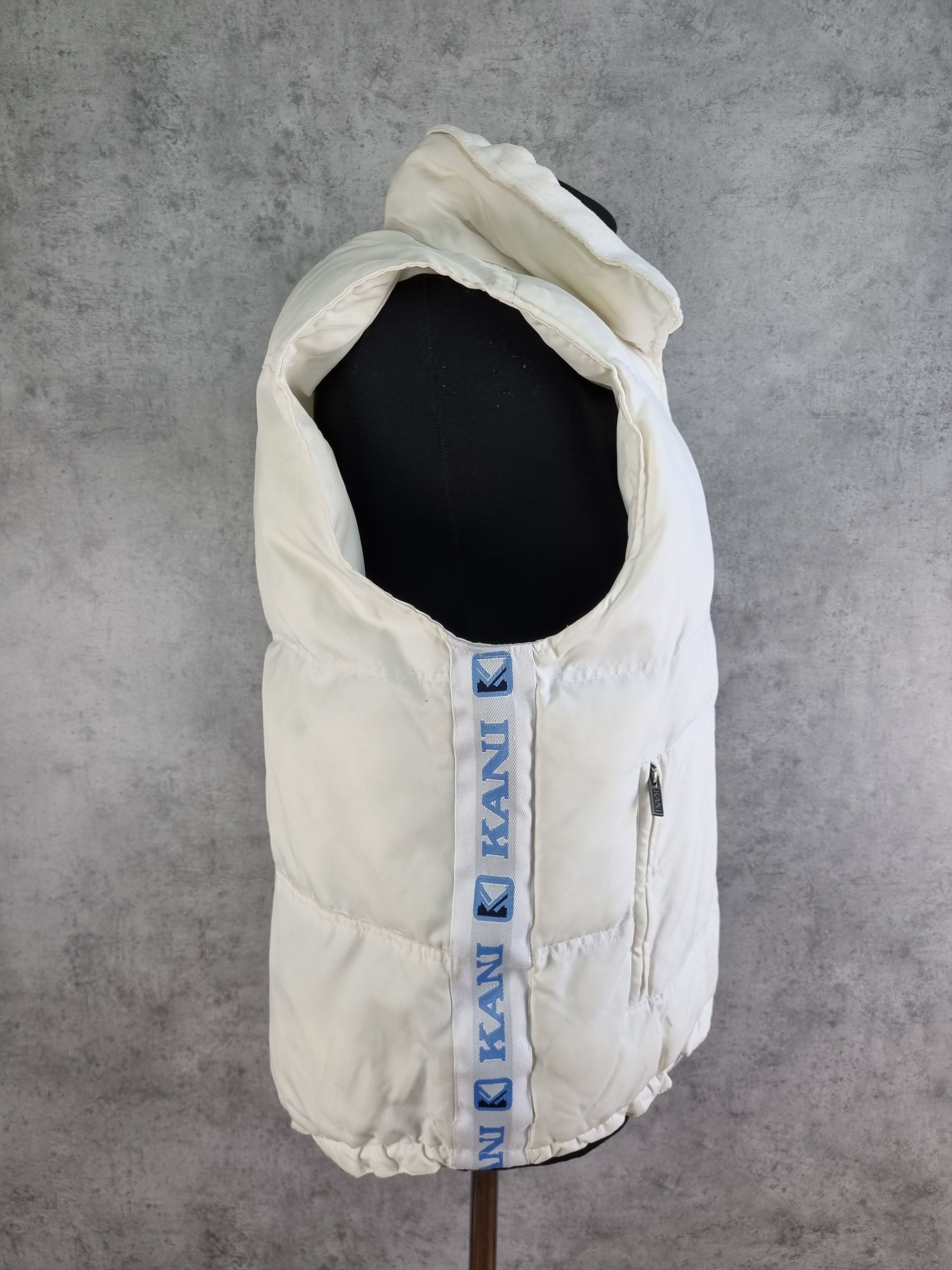 Karl Kani × Vintage Vintage Karl Kani Big Logo Puffer Vest Size US L / EU 52-54 / 3 - 13 Thumbnail