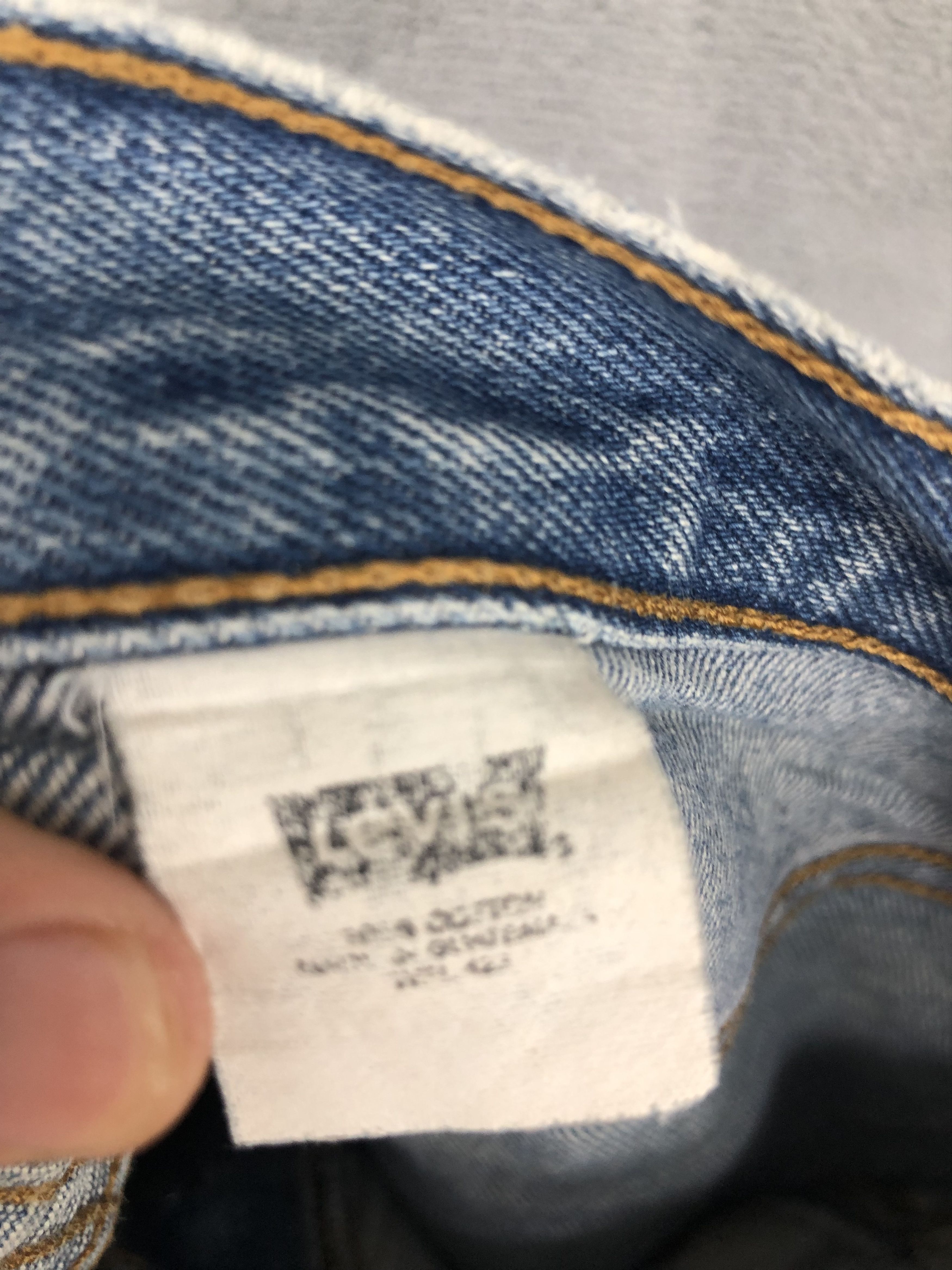 Levi's Vintage 90s Levis 501xx Distressed Ripped Jeans 32x32 Size US 32 / EU 48 - 14 Thumbnail