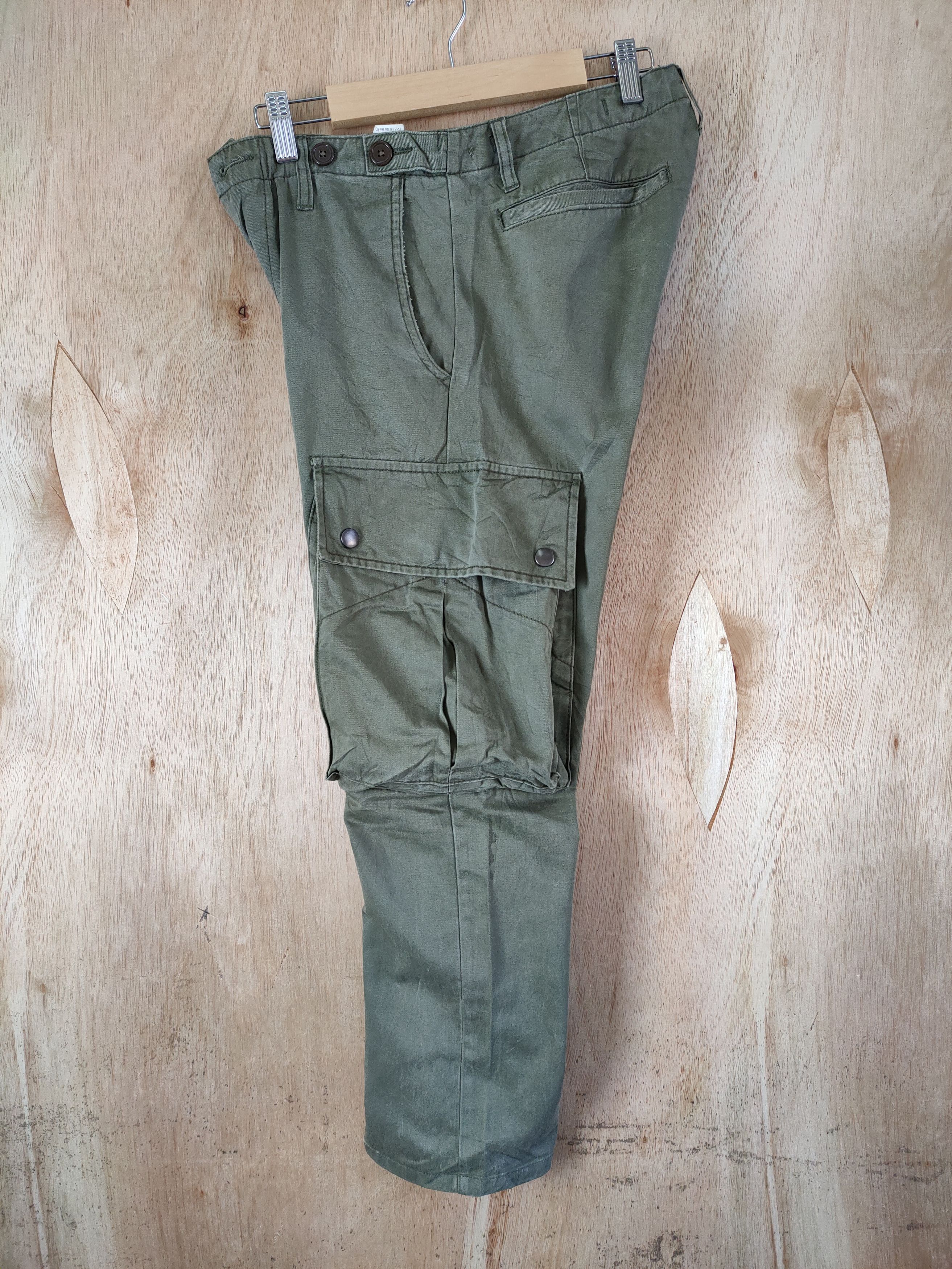 Japanese Brand × Vintage BACK NUMBER CARGO PANTS / BIG POCKET Size US 29 - 4 Thumbnail