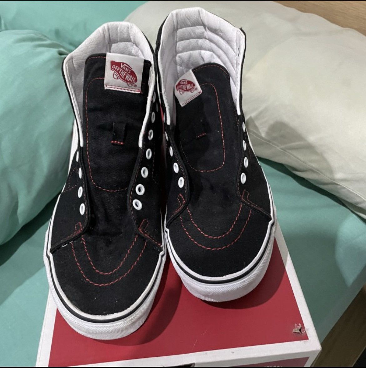 Band Tees × Vans Vans Sk8-Hi Foo Fighters 25th Anniversary | Grailed