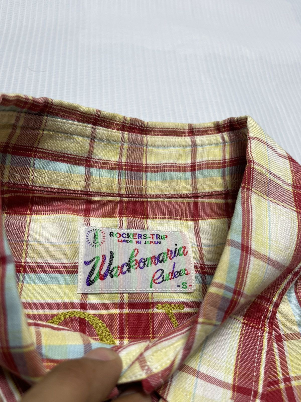 Japanese Brand Wacko Maria Rudees Rockers-Trip Shirt Size US S / EU 44-46 / 1 - 4 Thumbnail