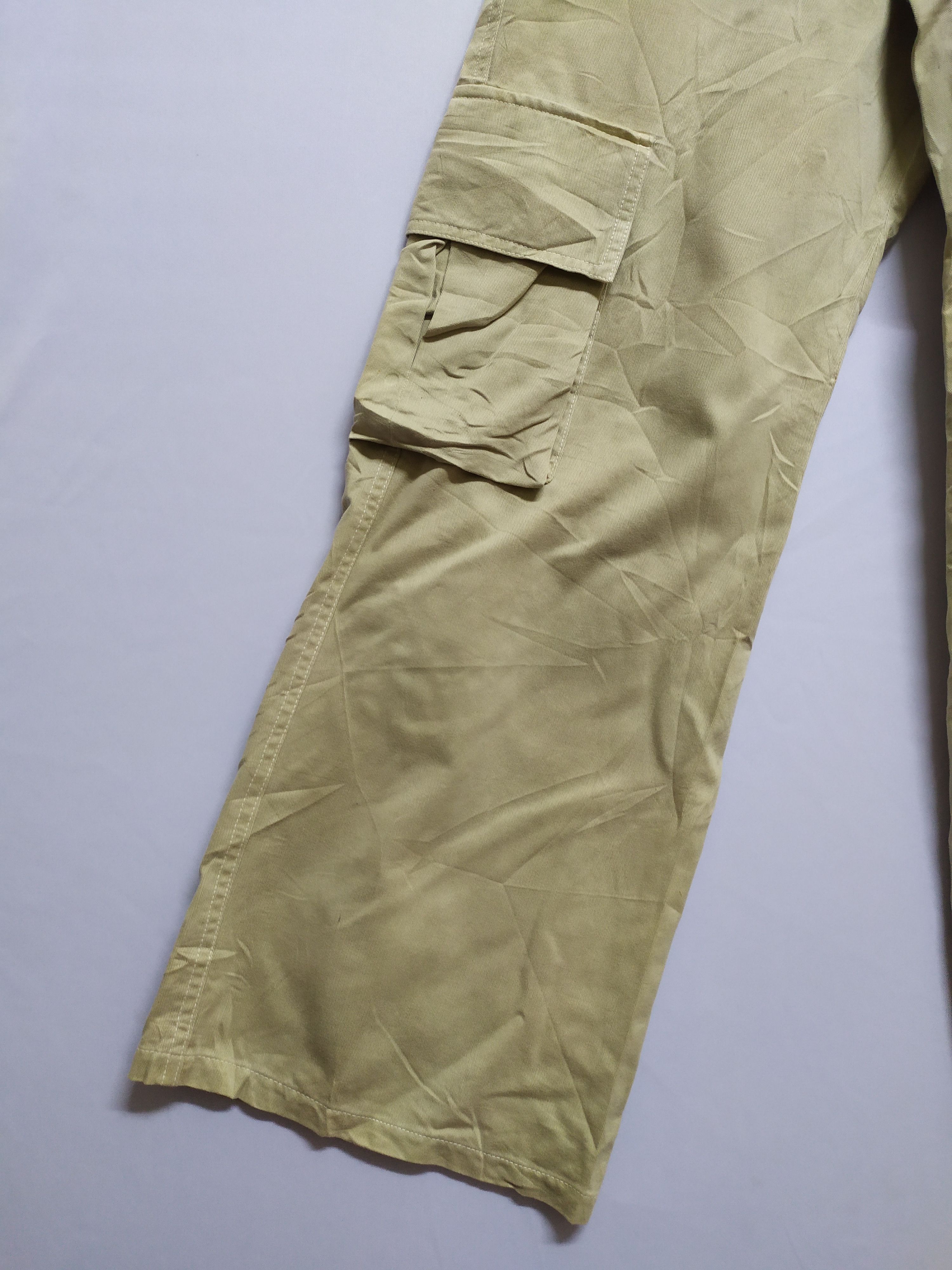 Japanese Brand AFRICAN BEAT CLUB FLARE CARGO PANTS MULTIPOCKET TACTICAL Size US 27 - 7 Thumbnail