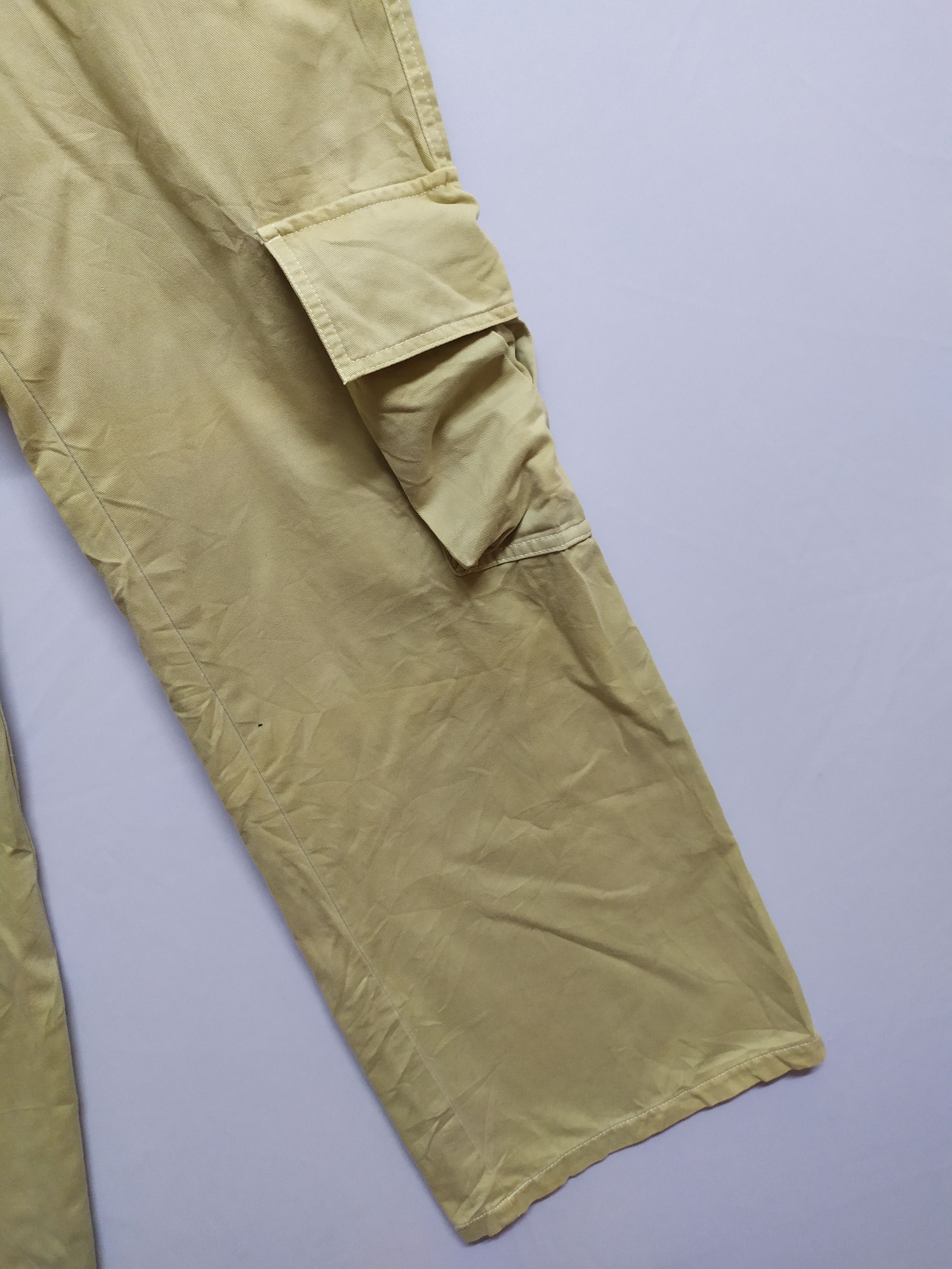 Japanese Brand AFRICAN BEAT CLUB FLARE CARGO PANTS MULTIPOCKET TACTICAL Size US 27 - 6 Thumbnail