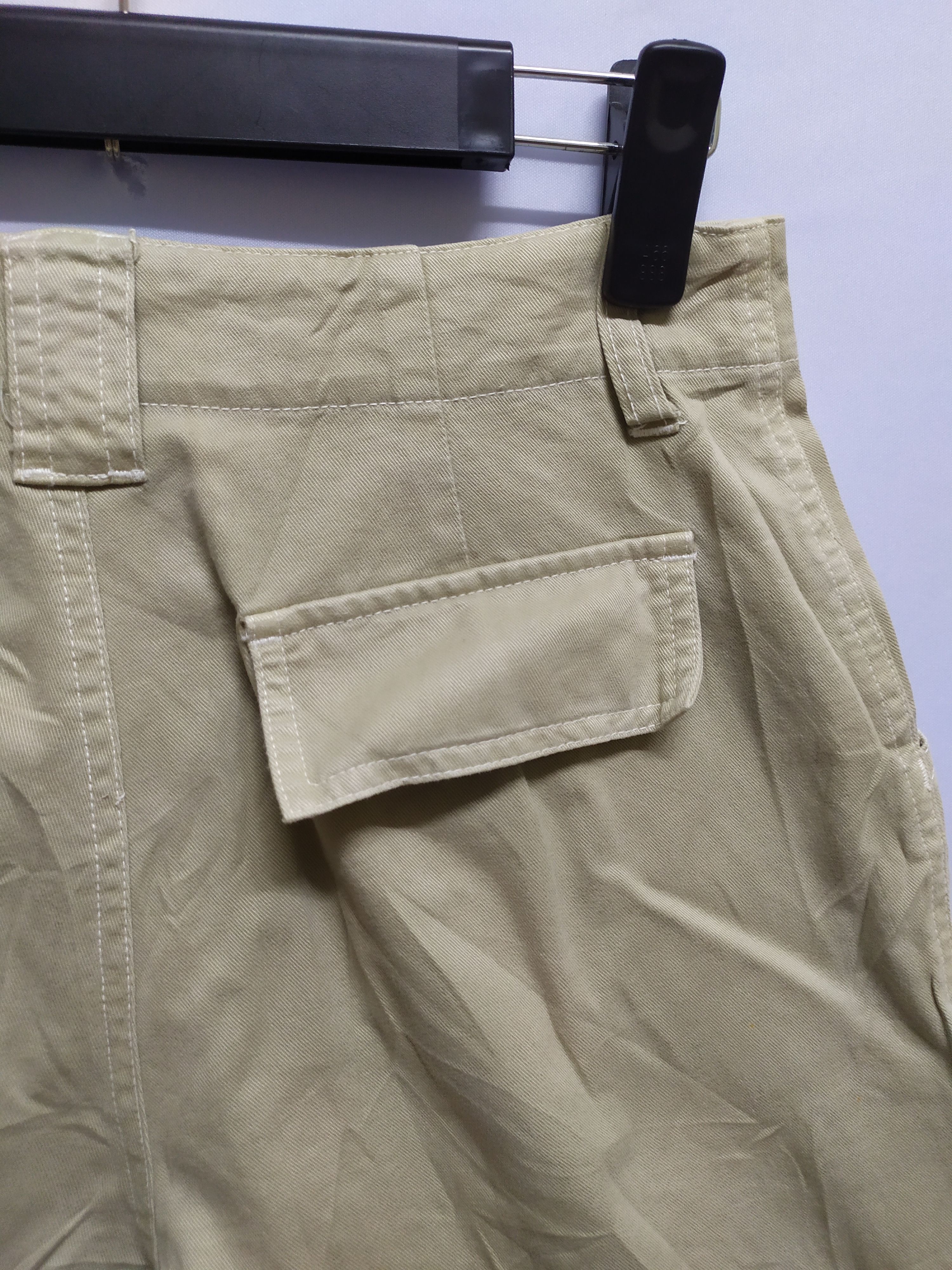 Japanese Brand AFRICAN BEAT CLUB FLARE CARGO PANTS MULTIPOCKET TACTICAL Size US 27 - 11 Thumbnail