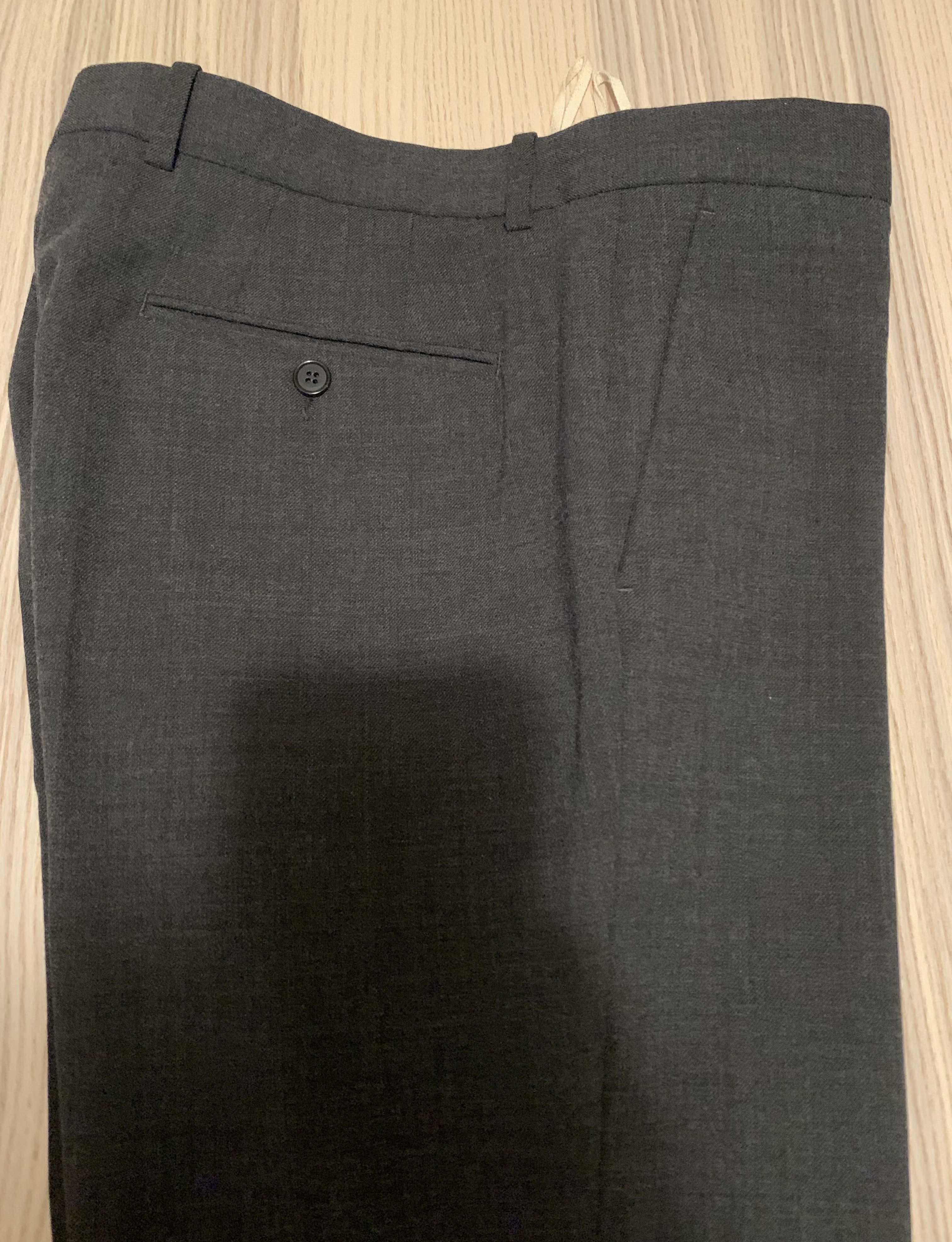 Marni WORN X 4, grey slim-fitting trousers, IT50, made in Italy Size 40R - 19 Thumbnail