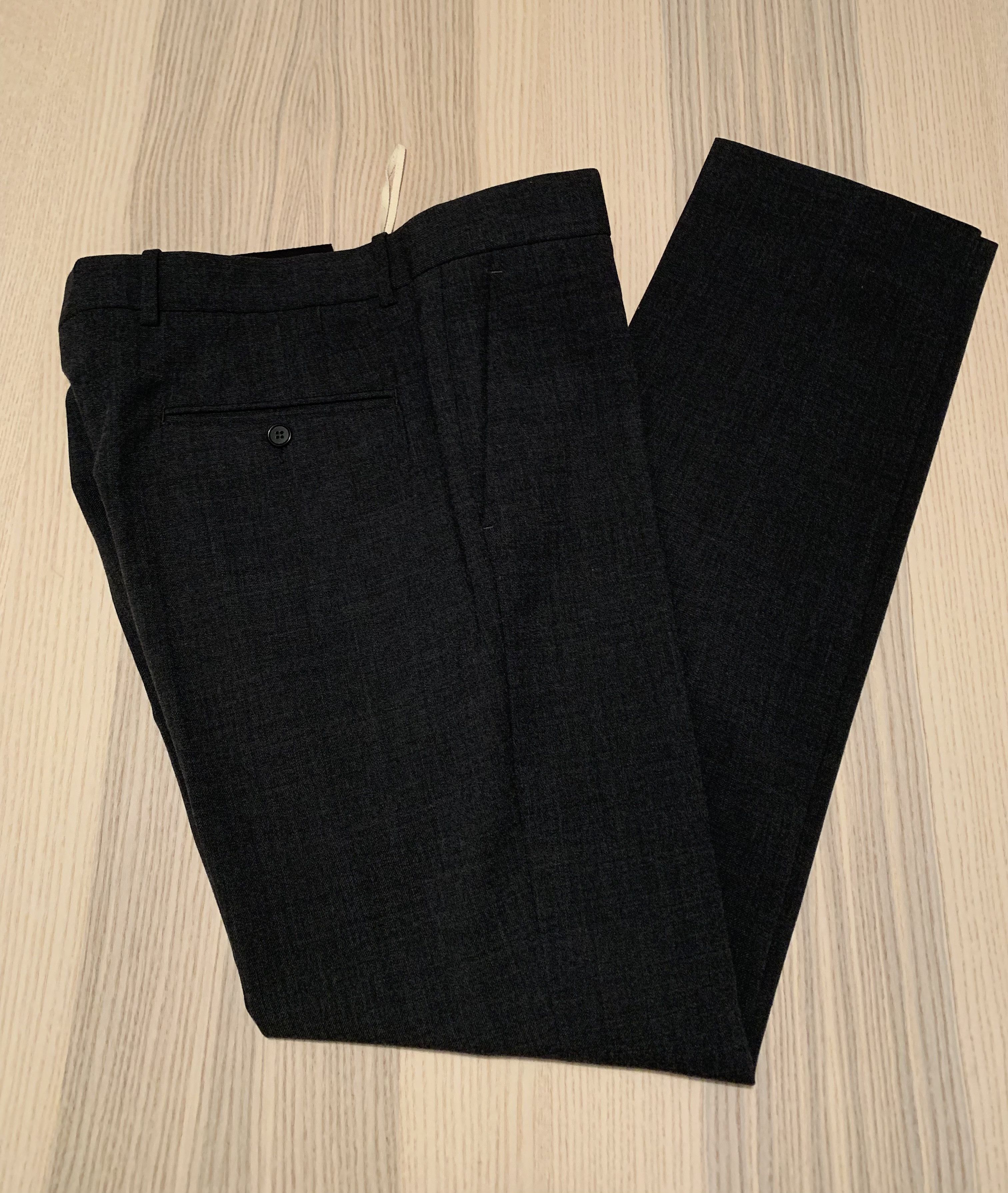 Marni WORN X 4, grey slim-fitting trousers, IT50, made in Italy Size 40R - 4 Thumbnail