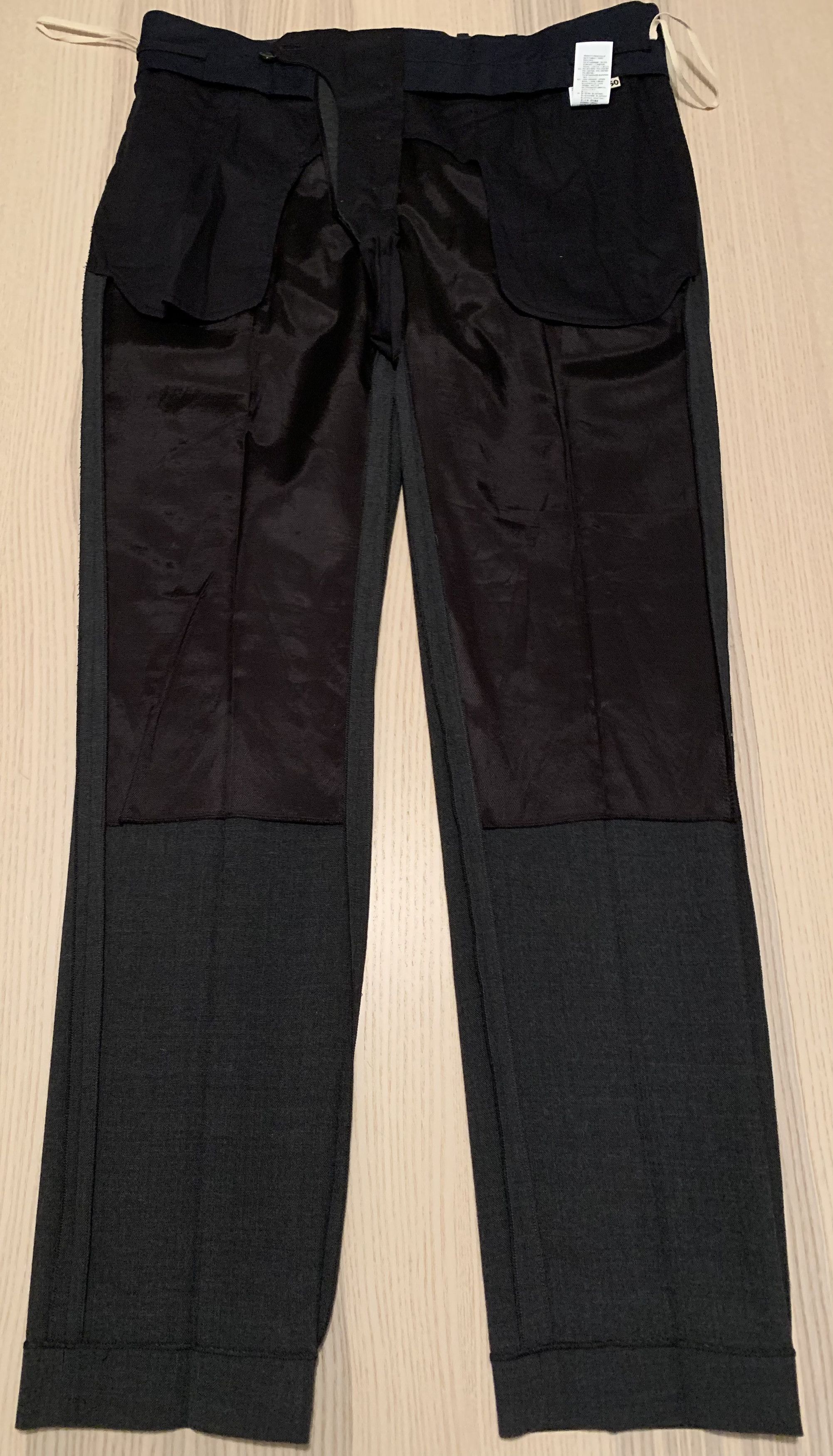 Marni WORN X 4, grey slim-fitting trousers, IT50, made in Italy Size 40R - 9 Thumbnail