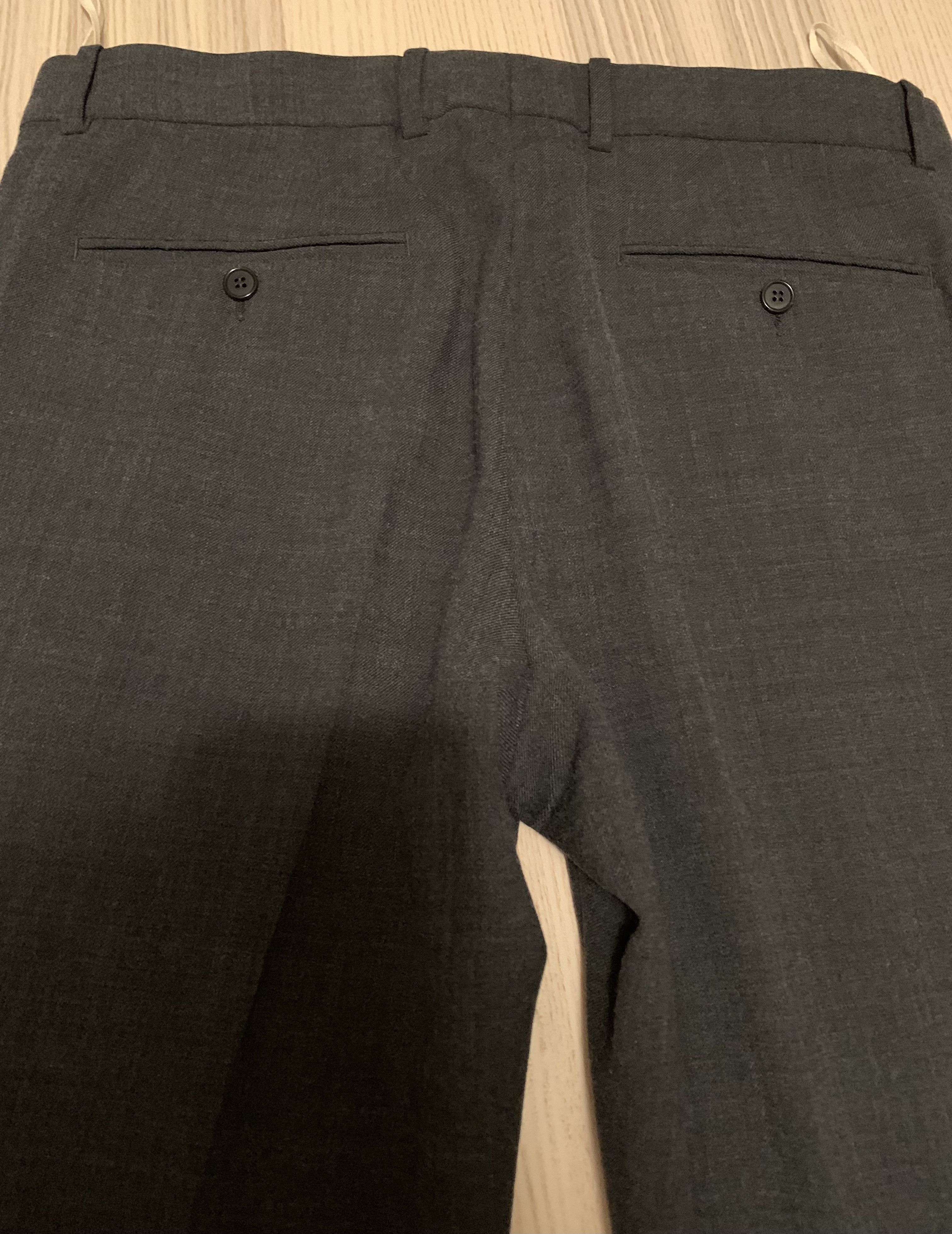 Marni WORN X 4, grey slim-fitting trousers, IT50, made in Italy Size 40R - 14 Thumbnail