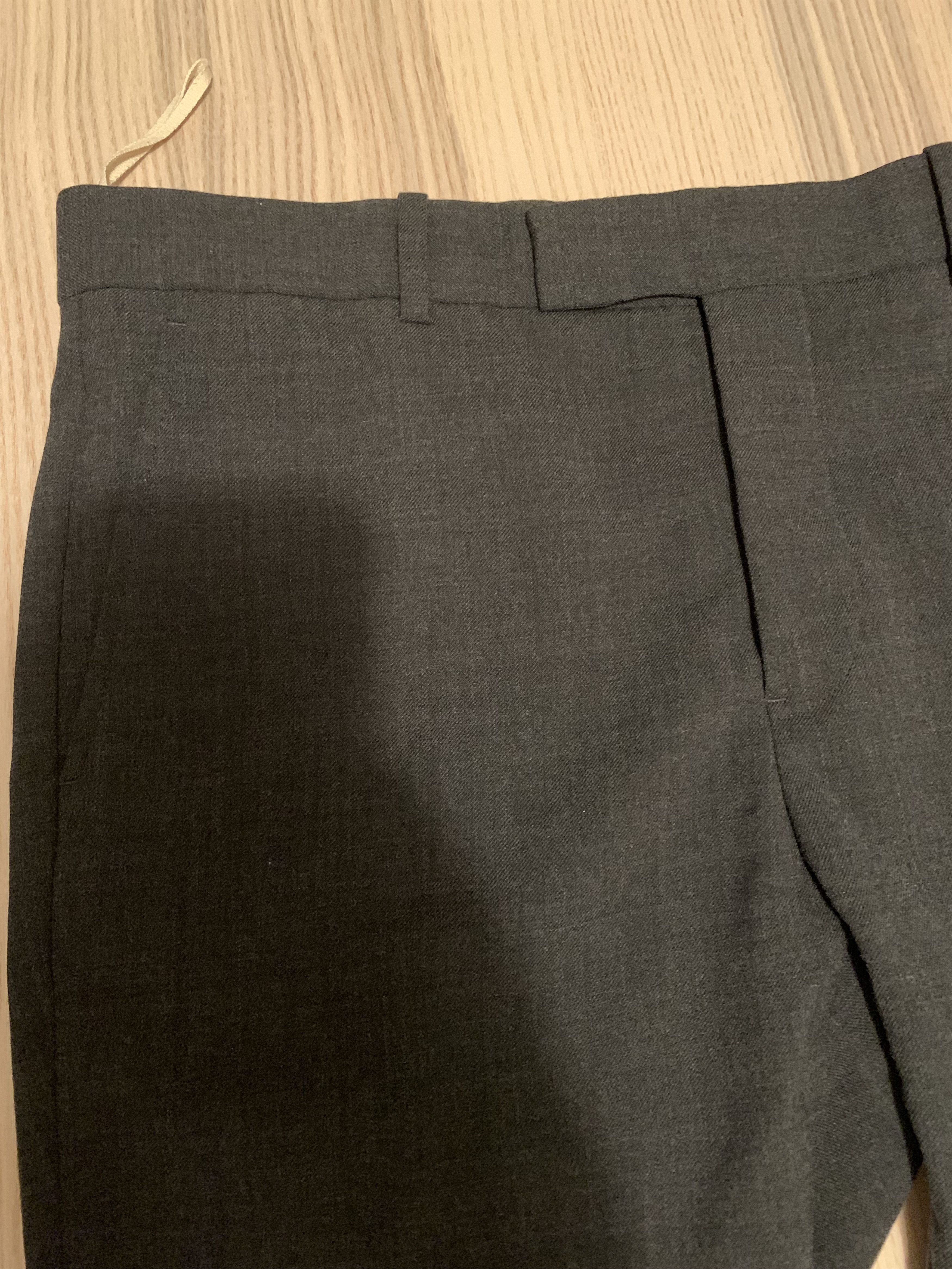 Marni WORN X 4, grey slim-fitting trousers, IT50, made in Italy Size 40R - 11 Thumbnail
