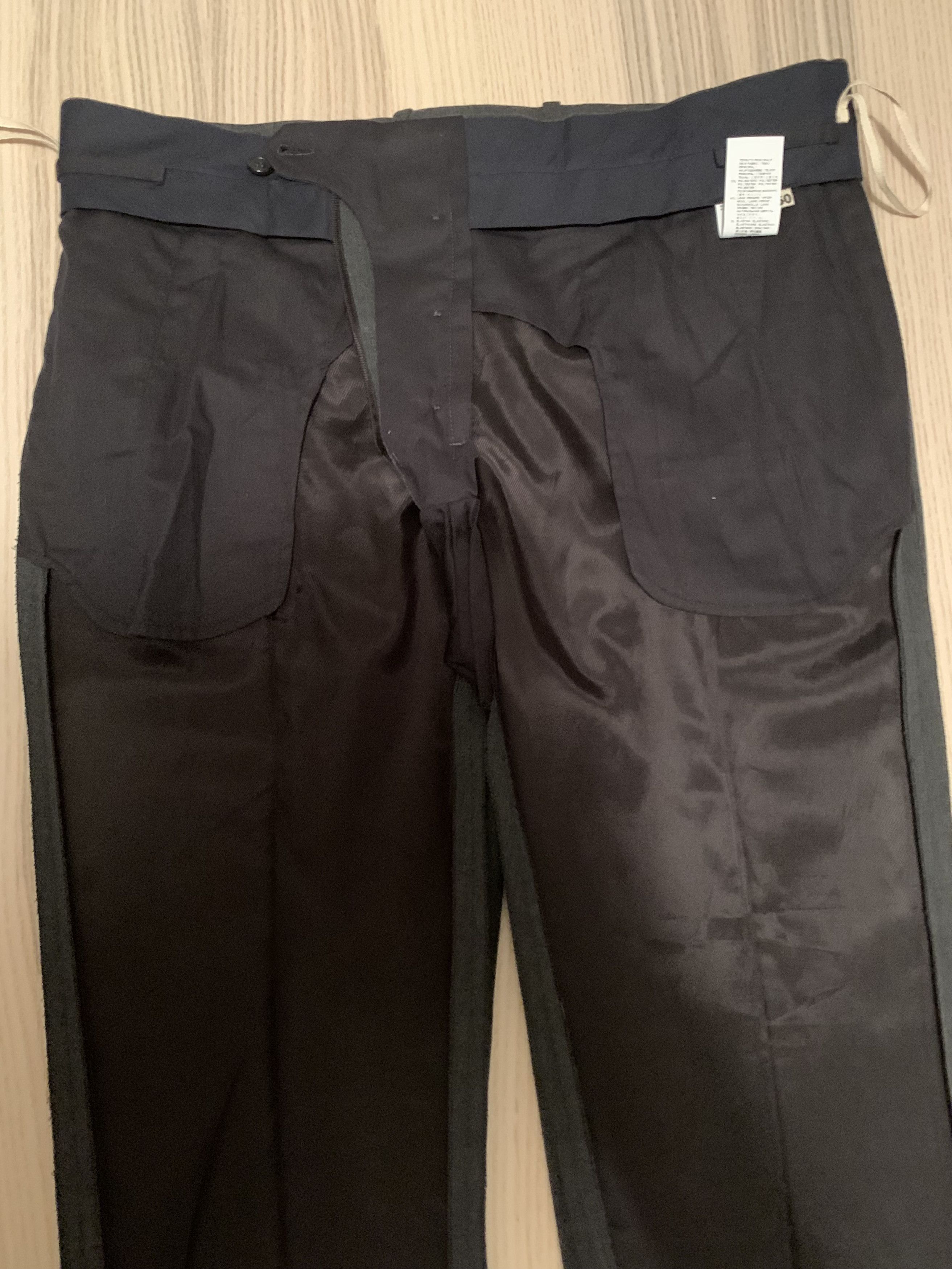 Marni WORN X 4, grey slim-fitting trousers, IT50, made in Italy Size 40R - 22 Thumbnail