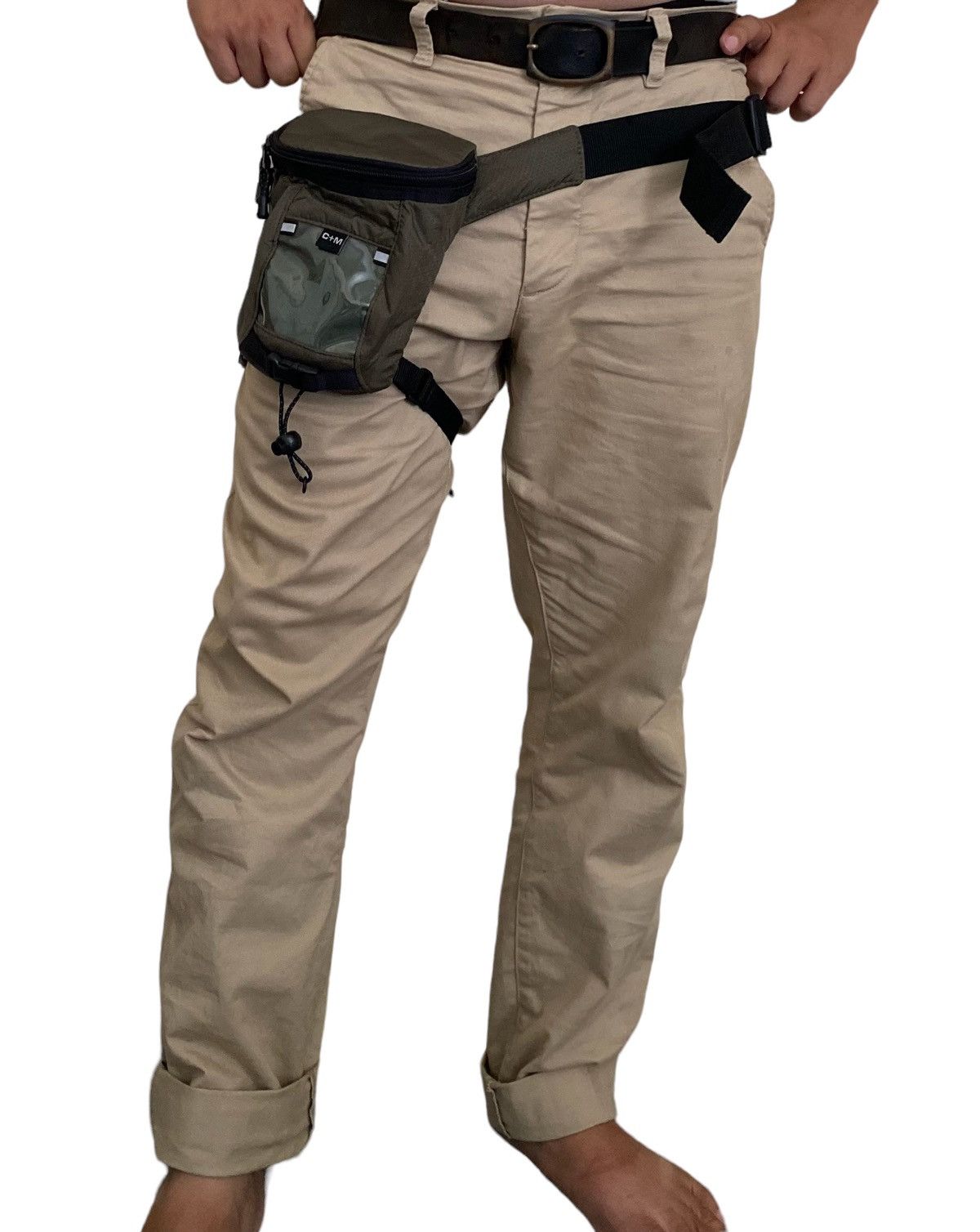 Rare C+M japan tactical waist and leg bag