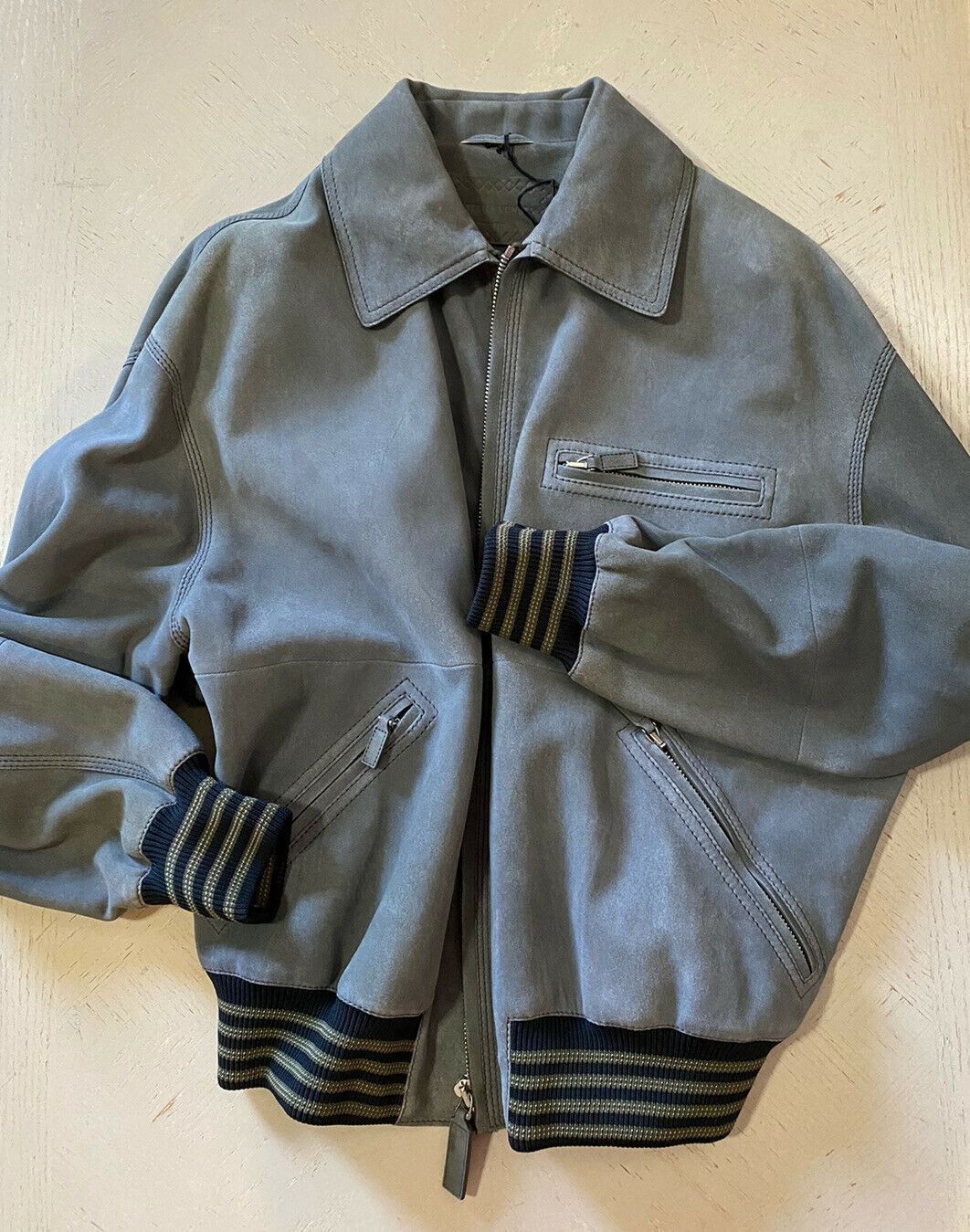 Bottega Veneta Jacket in Dark Gray Size US M / EU 48-50 / 2 - 1 Thumbnail