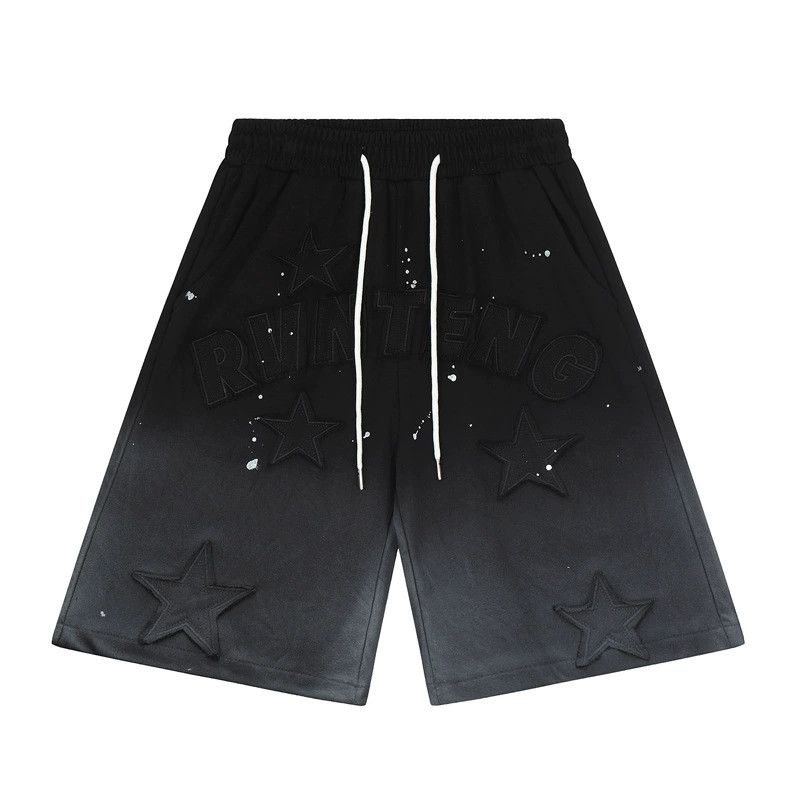 pattern sports fade shorts