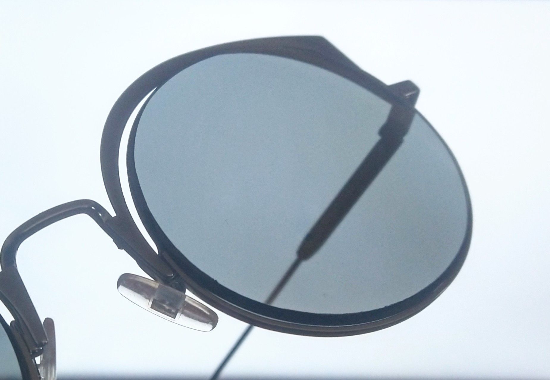 Fendi Fendi Sunglasses FF 1177/S Cat Eye Round Gray Silver Metal Size ONE SIZE - 13 Thumbnail