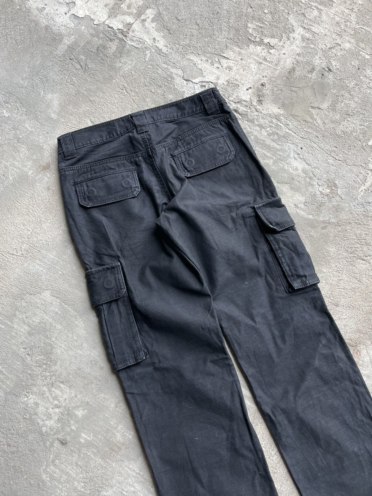 Japanese Brand VINTAGE JAPANESE DENIM CARGO PANTS MICHEL KLEIN Y2K Size US 29 - 6 Thumbnail