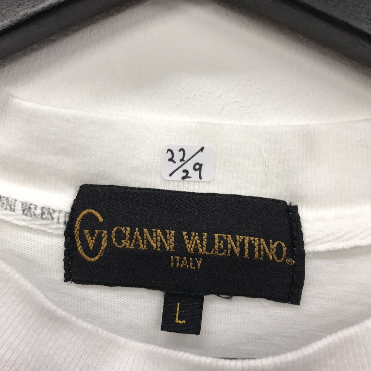 Valentino Rare!! Gianni Valentino Italy Big Logo Spell Out Size US L / EU 52-54 / 3 - 10 Thumbnail