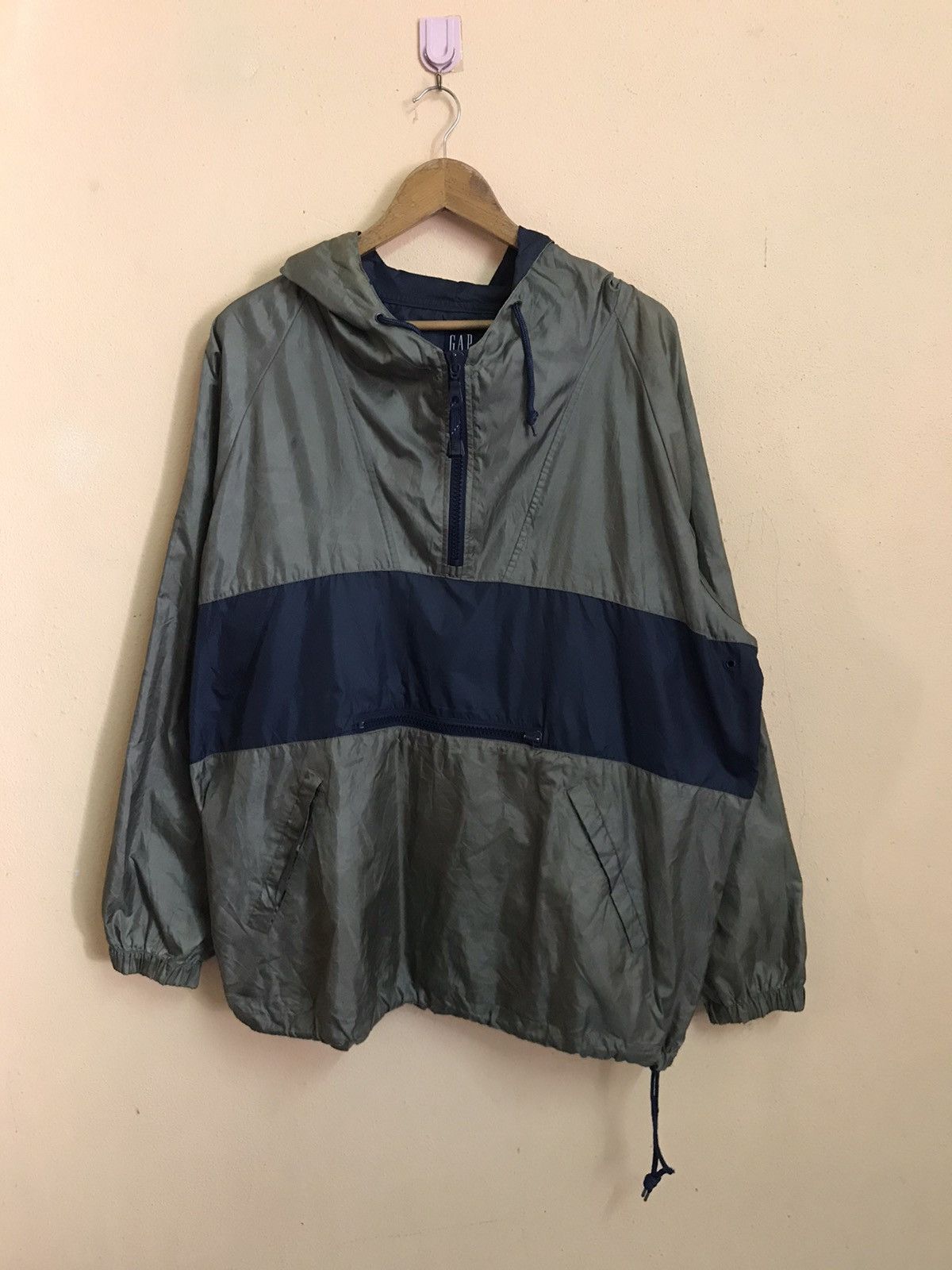 Gap Y2K GAP DOPE SPELLOUT HOODIE WINDBREAKER JACKET Size US L / EU 52-54 / 3 - 5 Thumbnail