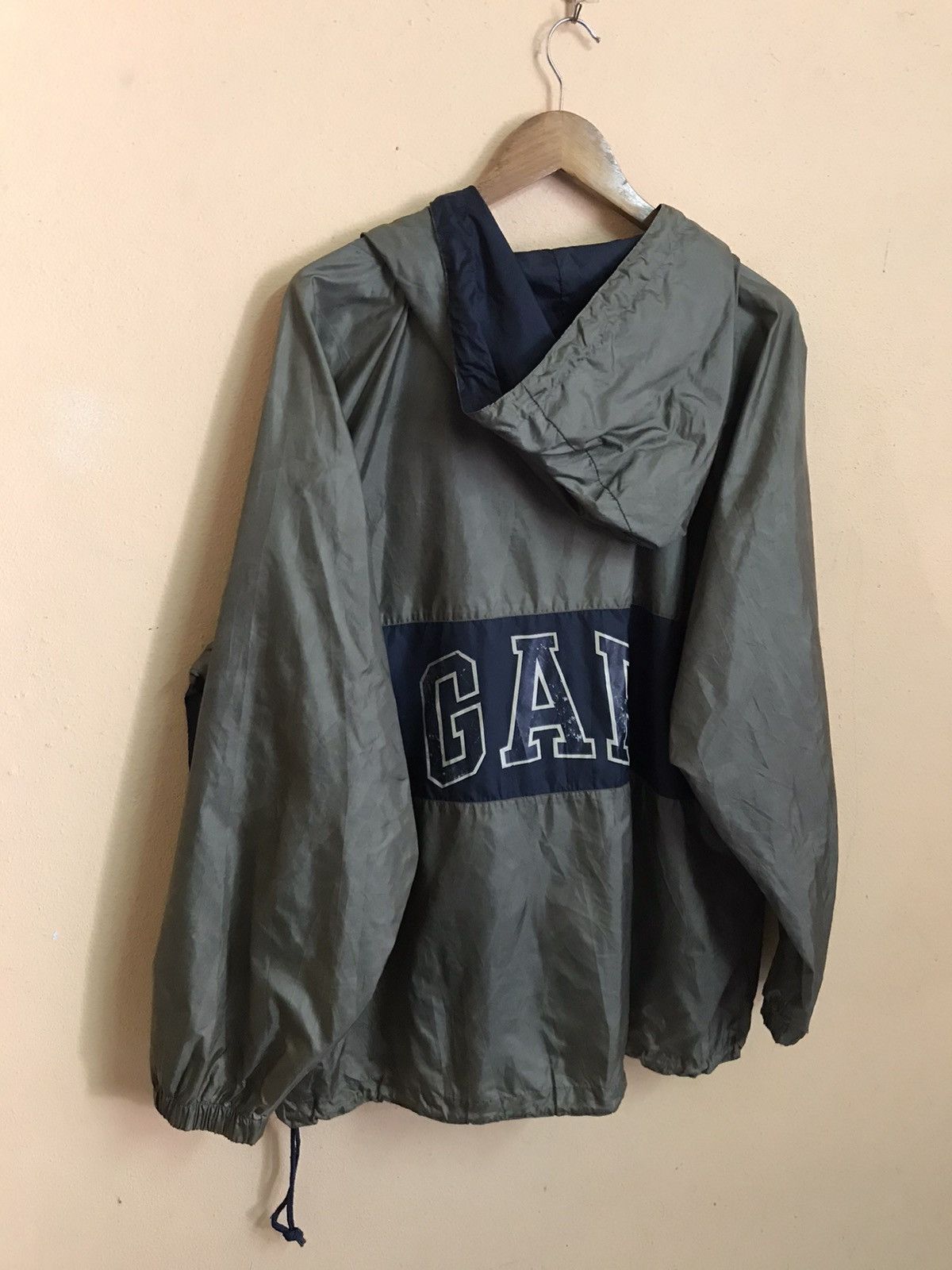 Gap Y2K GAP DOPE SPELLOUT HOODIE WINDBREAKER JACKET Size US L / EU 52-54 / 3 - 4 Thumbnail