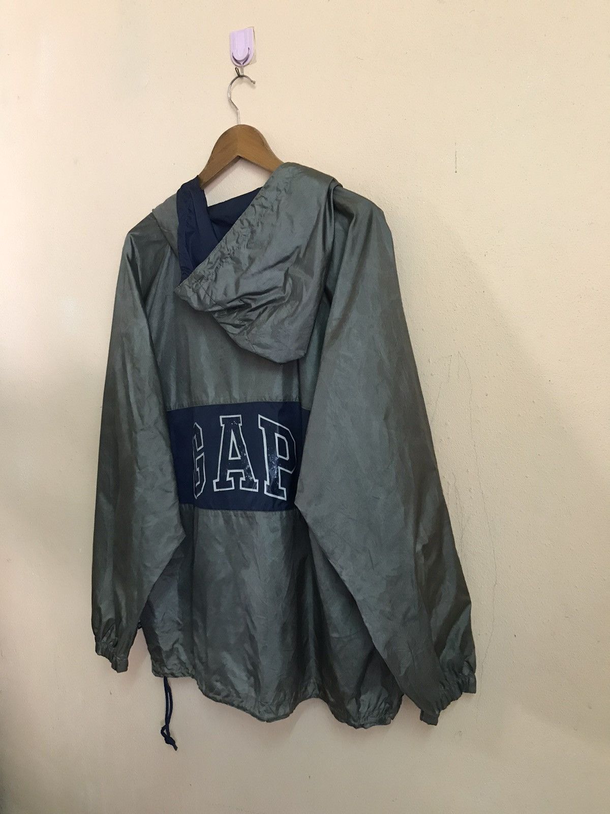 Gap Y2K GAP DOPE SPELLOUT HOODIE WINDBREAKER JACKET Size US L / EU 52-54 / 3 - 2 Thumbnail