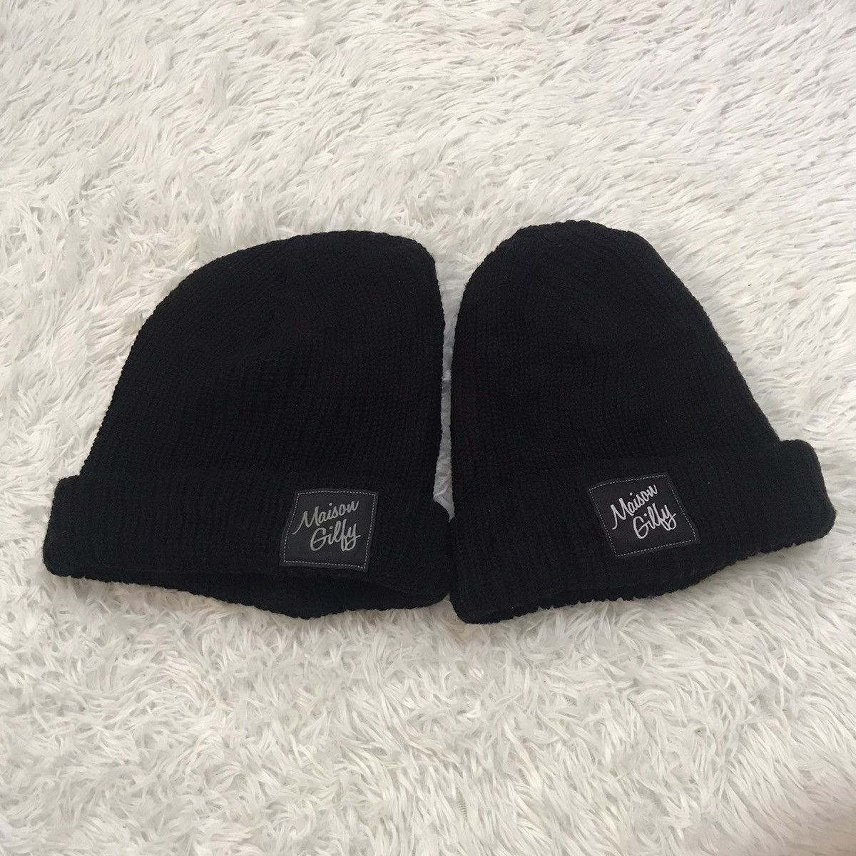 Japanese Brand 2 Pieces Japanese Maison Gilfy Beanie / Snow Hat / Snow Cap Size ONE SIZE - 2 Thumbnail