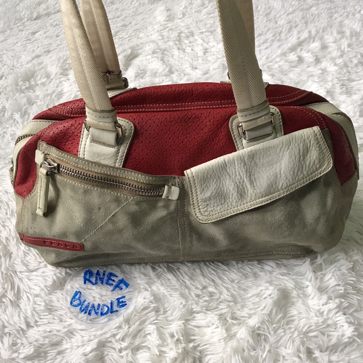Prada Rare Prada Leather Bag Size ONE SIZE - 1 Thumbnail