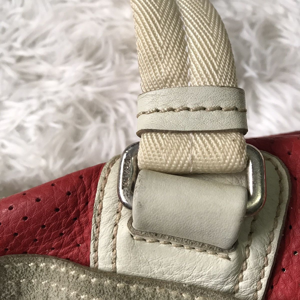 Prada Rare Prada Leather Bag Size ONE SIZE - 8 Thumbnail