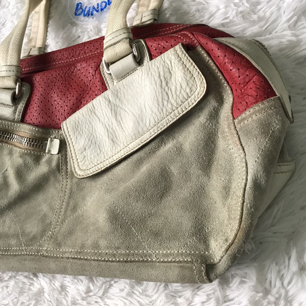 Prada Rare Prada Leather Bag Size ONE SIZE - 4 Thumbnail
